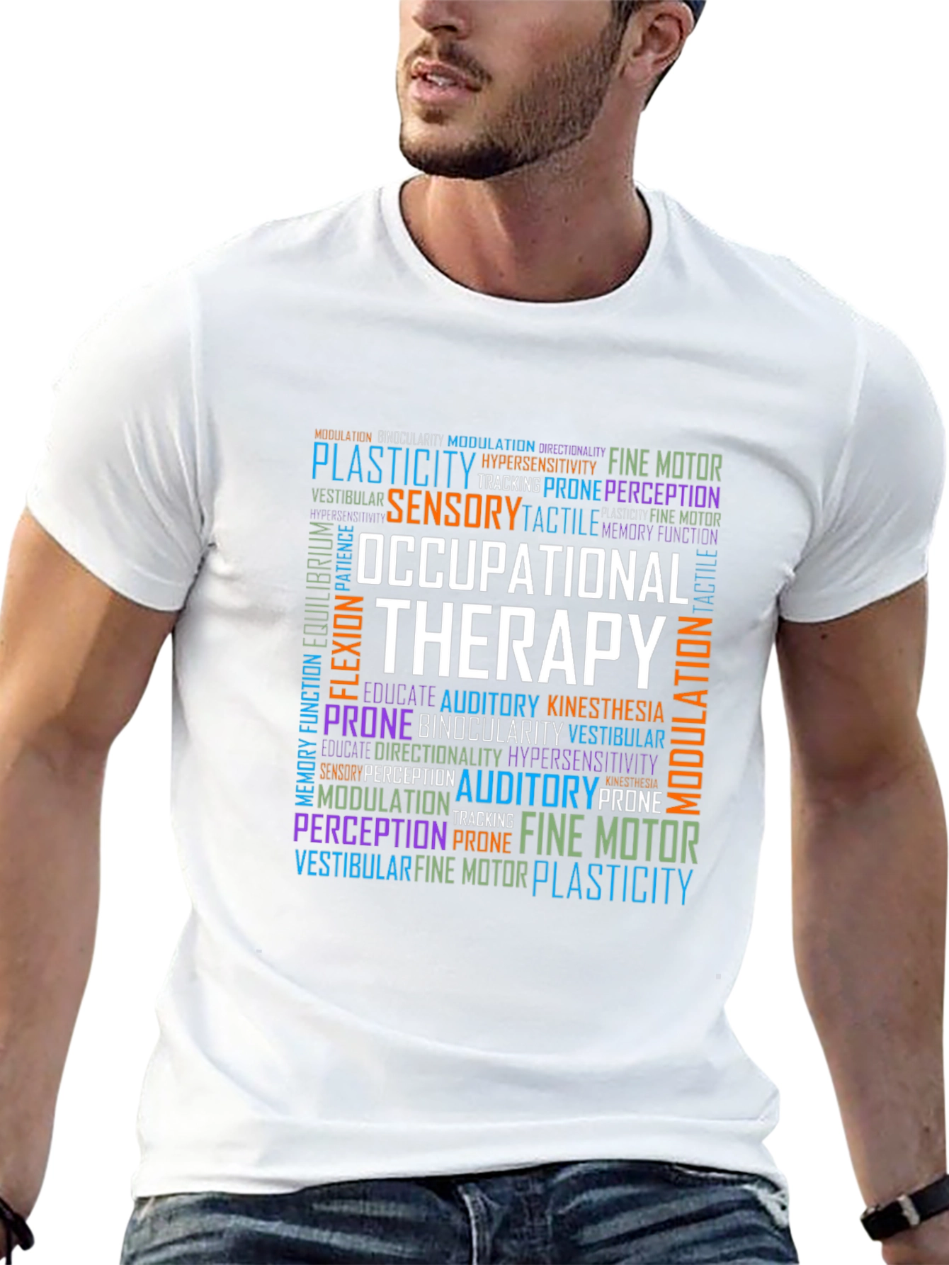 Occupational Therapy Word Cloud T-Shirt