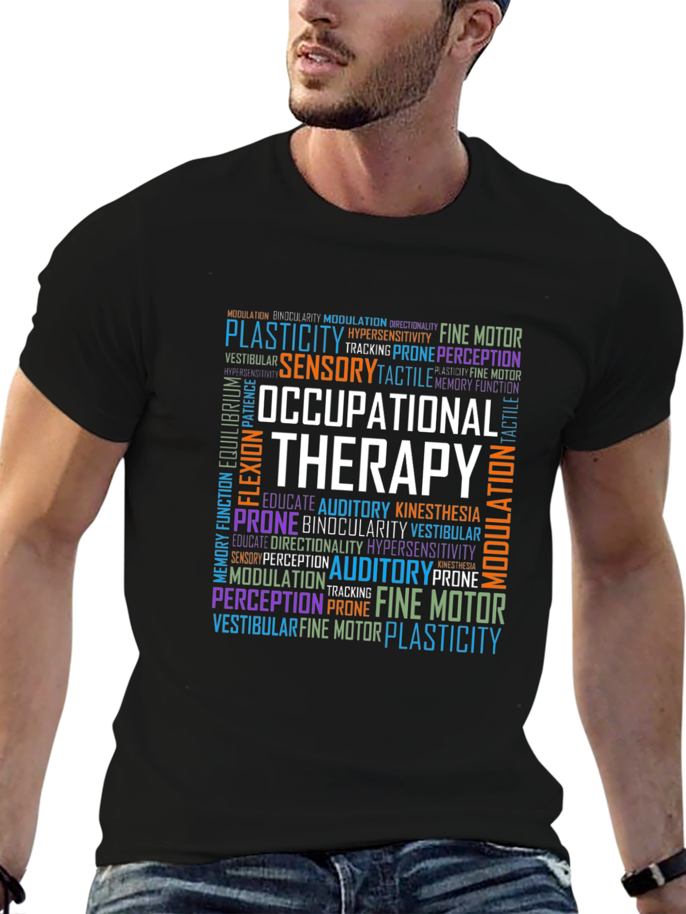 Occupational Therapy Word Cloud T-Shirt