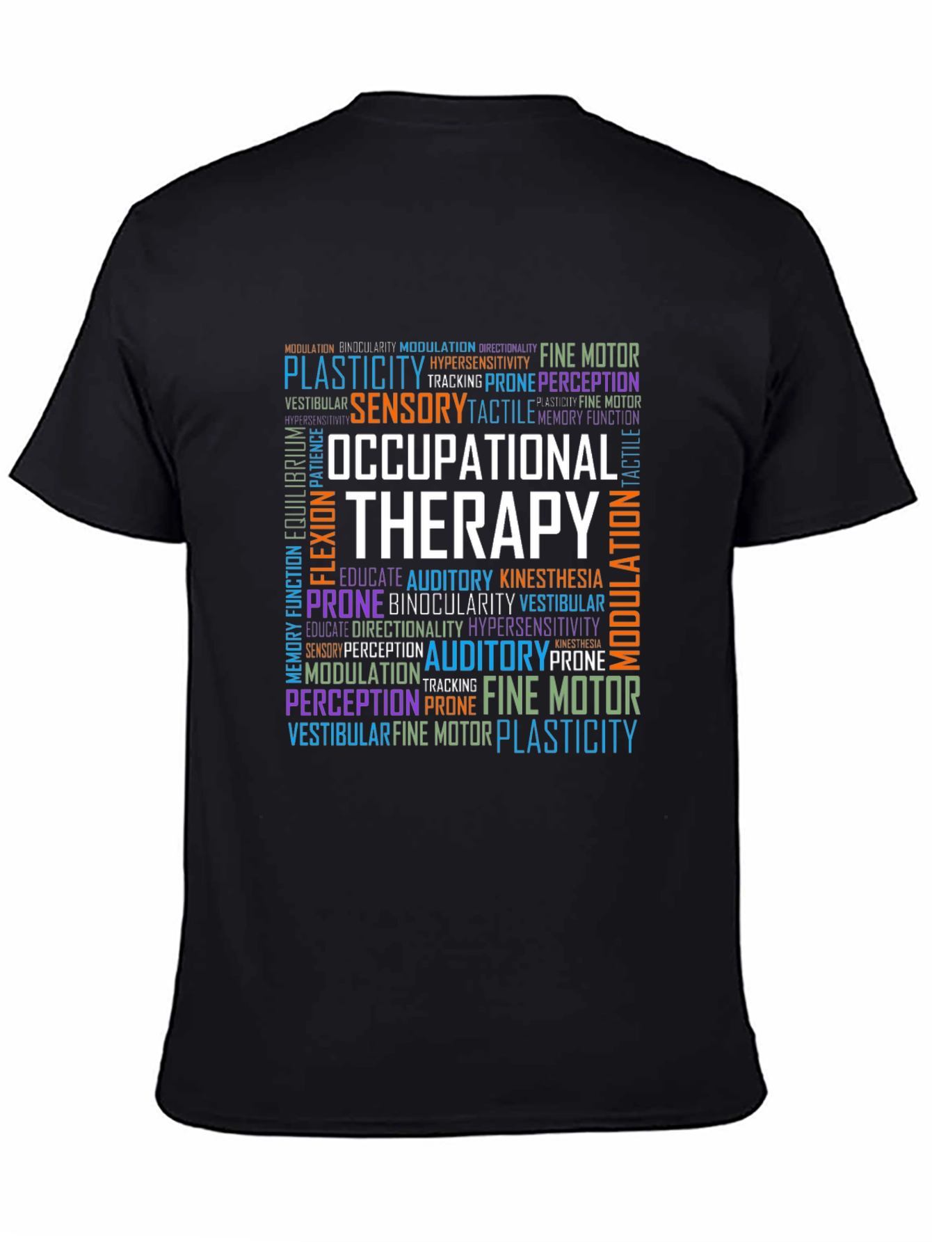 Occupational Therapy Word Cloud T-Shirt