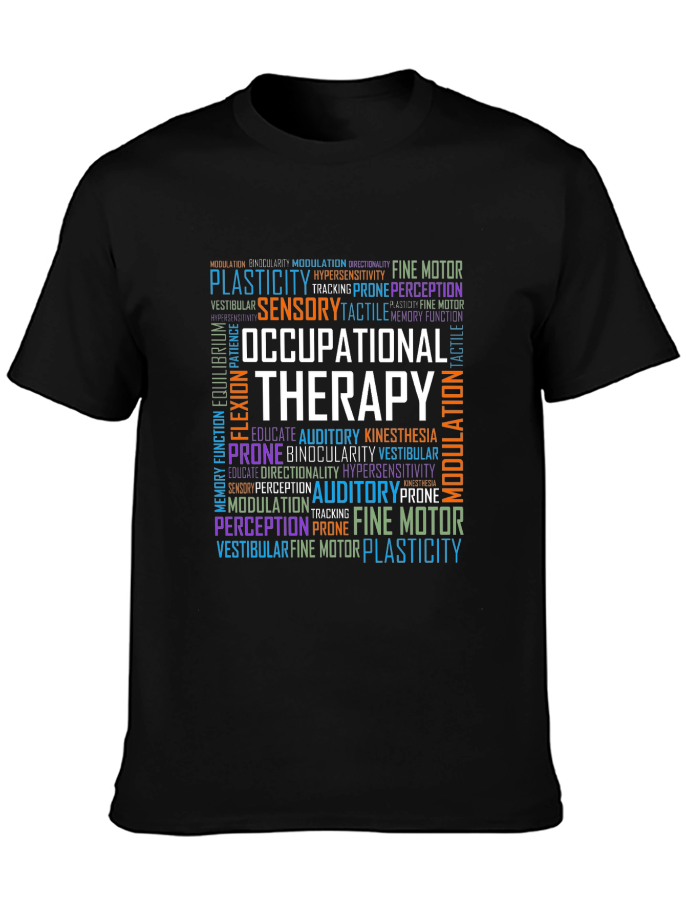 Occupational Therapy Word Cloud T-Shirt