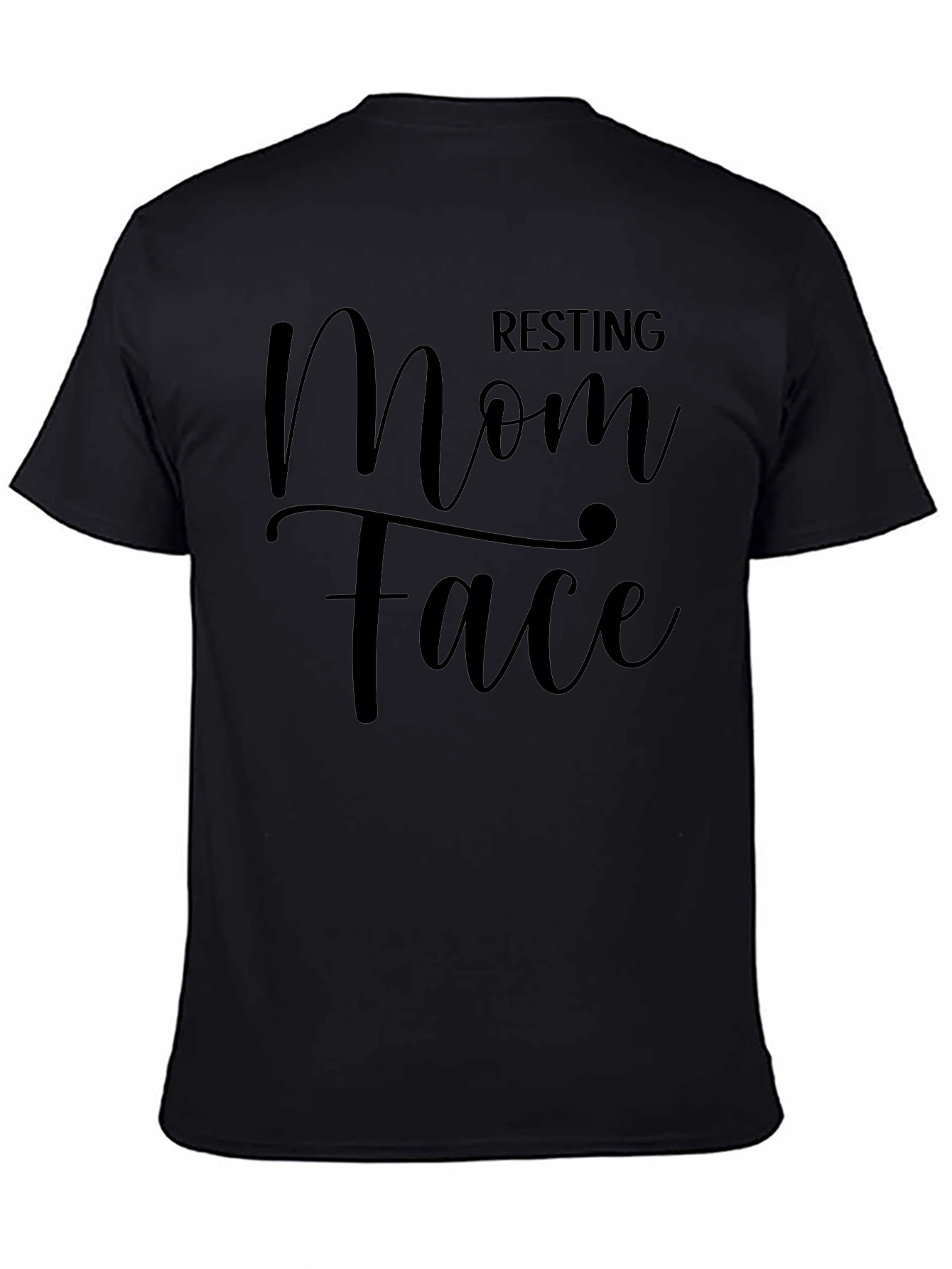 Resting Mom Face Graphic Tee - Trendy Unisex T-Shirt