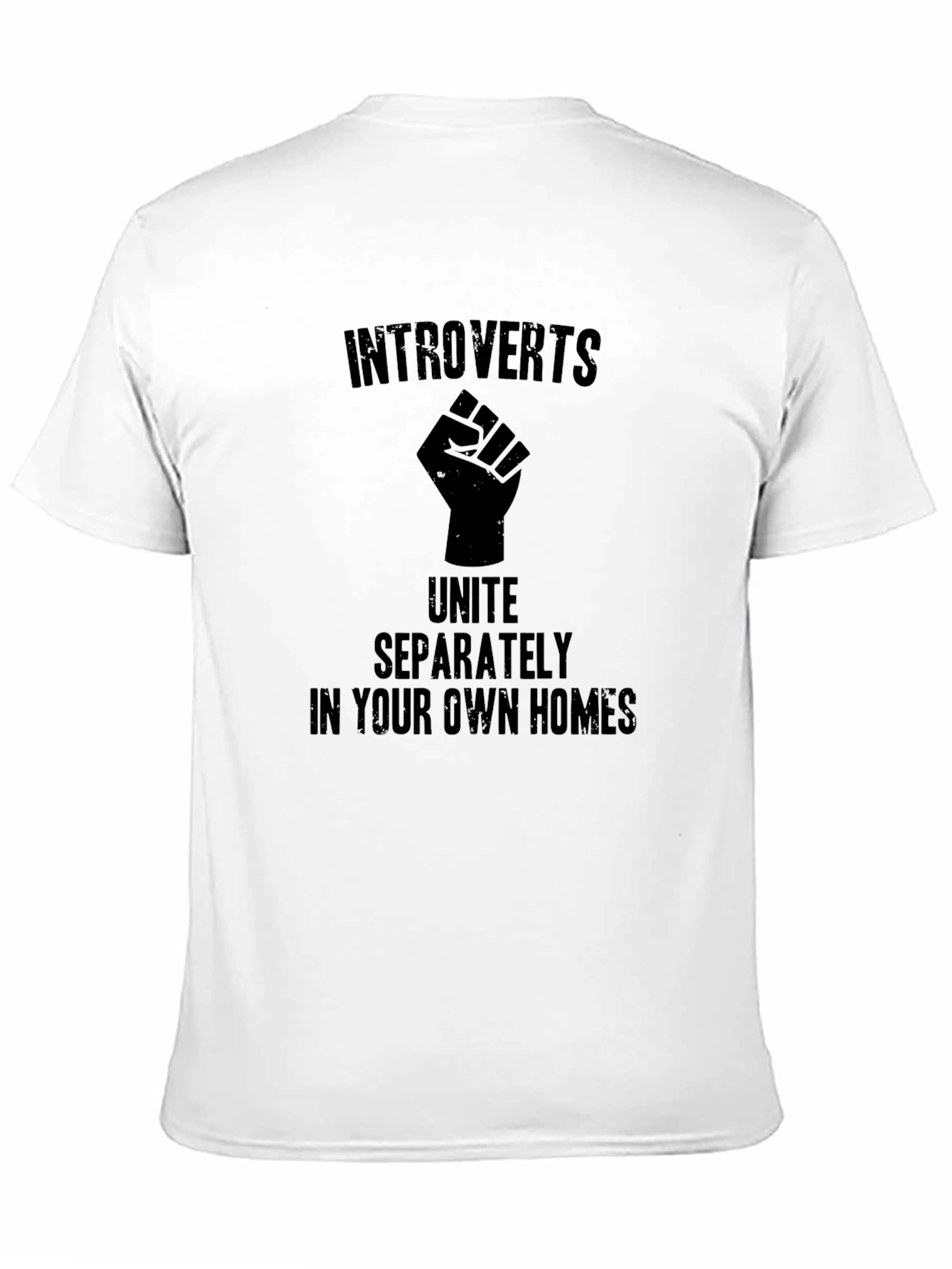 Introverts Unite T-Shirt - Black Graphic Tee