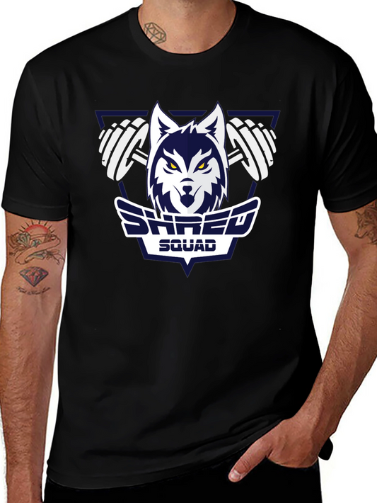 Shred Squad Wolf Gym T-Shirt