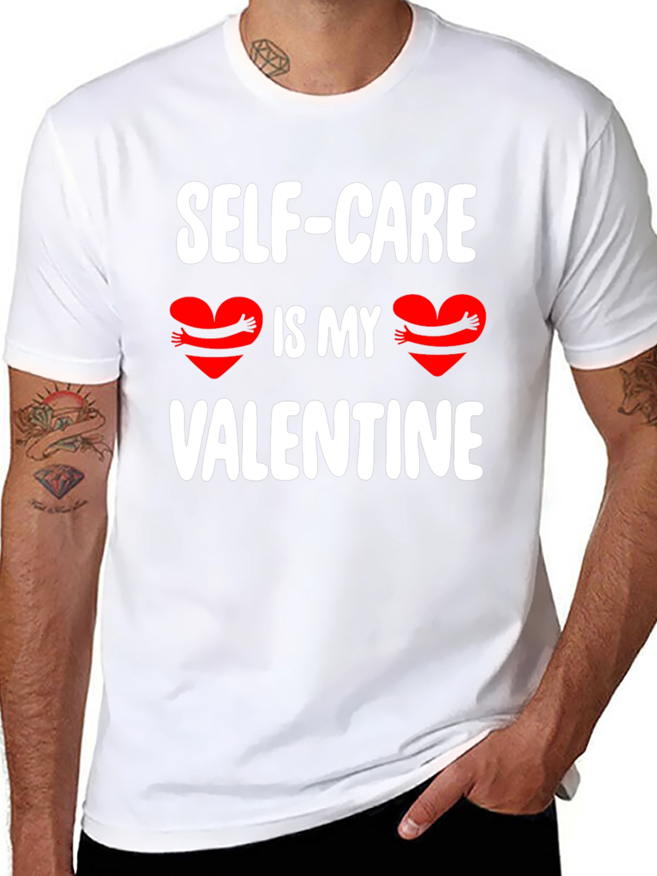 Self-Care Valentines Day Graphic Tee