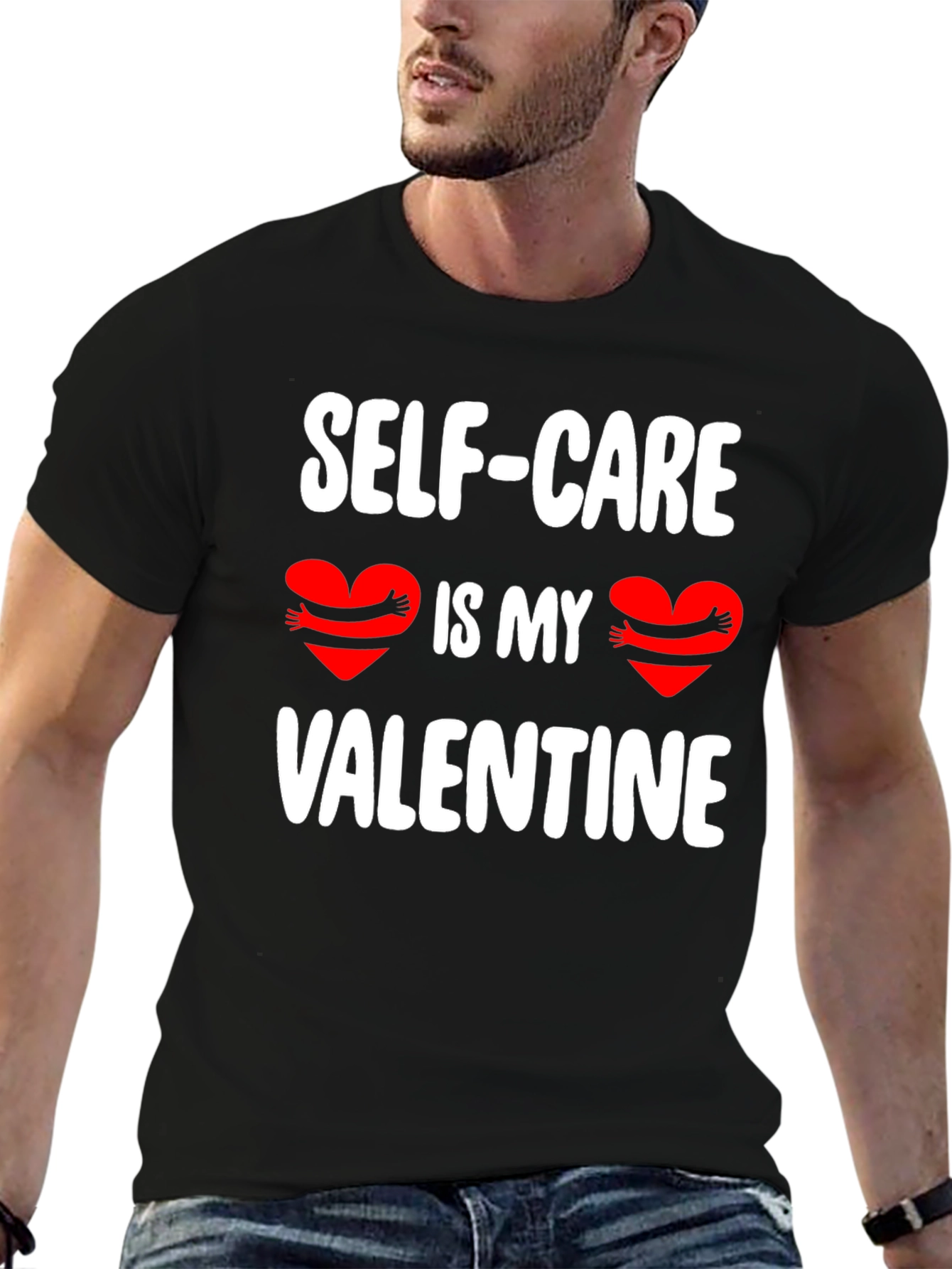 Self-Care Valentines Day Graphic Tee