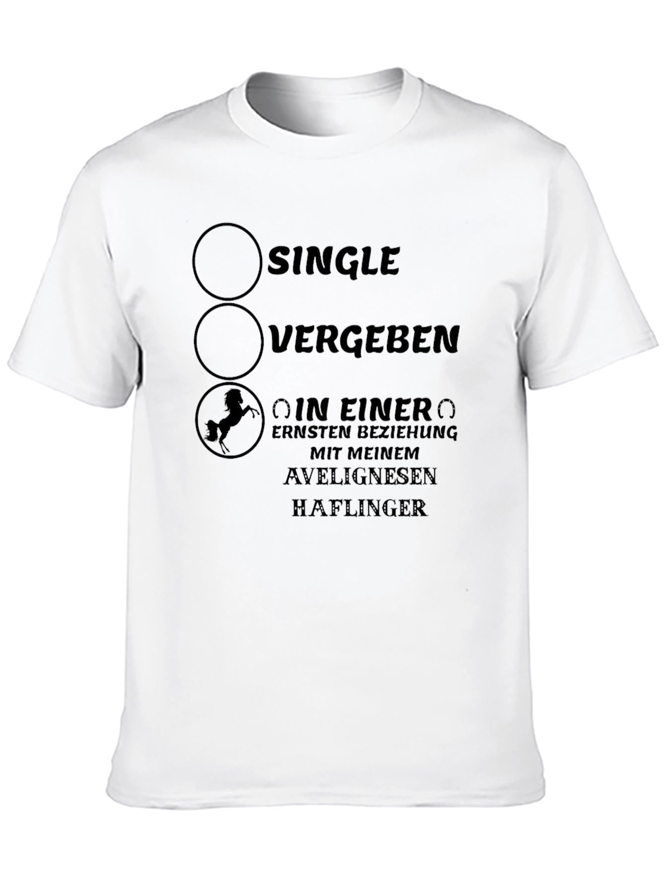 Single Vergeben Horse T-Shirt