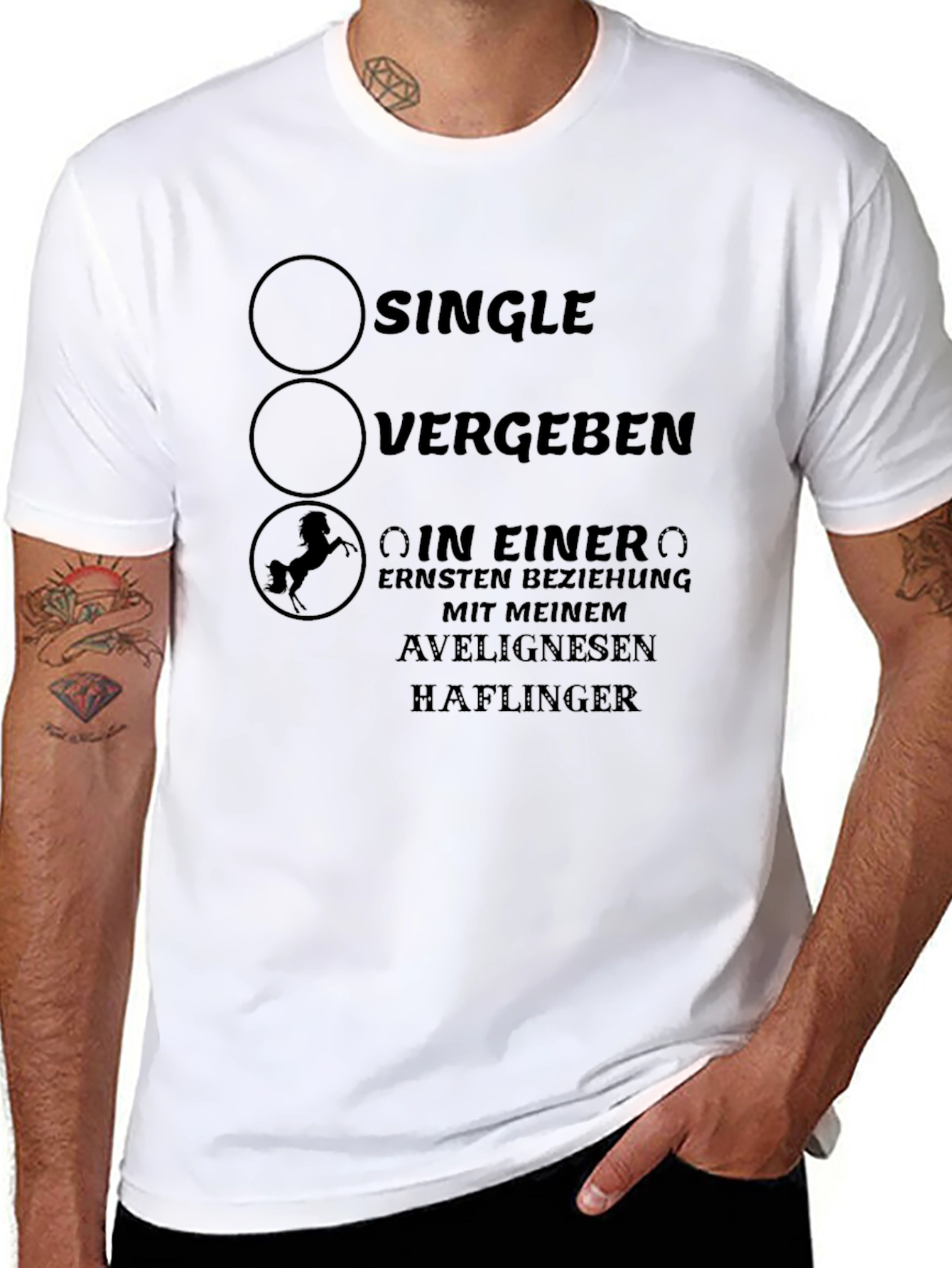 Single Vergeben Horse T-Shirt