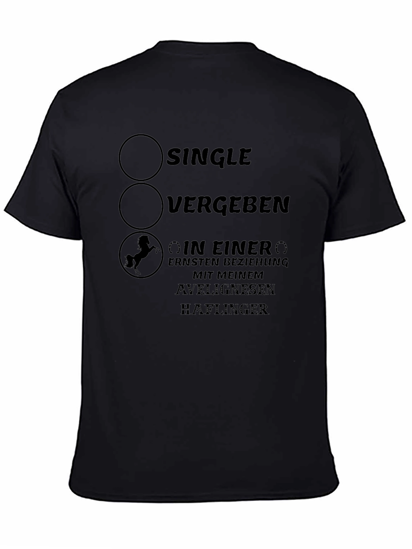 Single Vergeben Horse T-Shirt