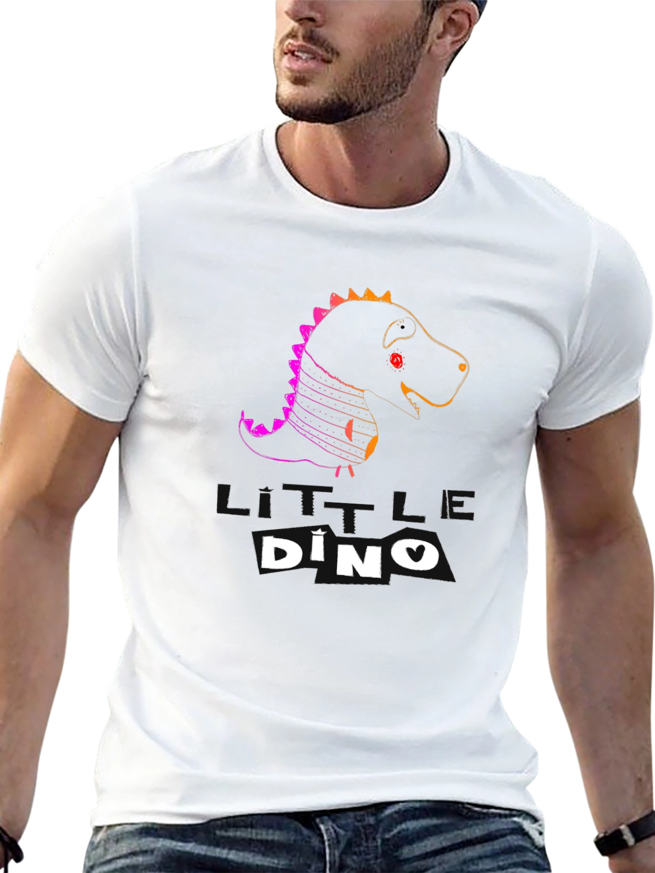 Cute Dinosaur Graphic Tee