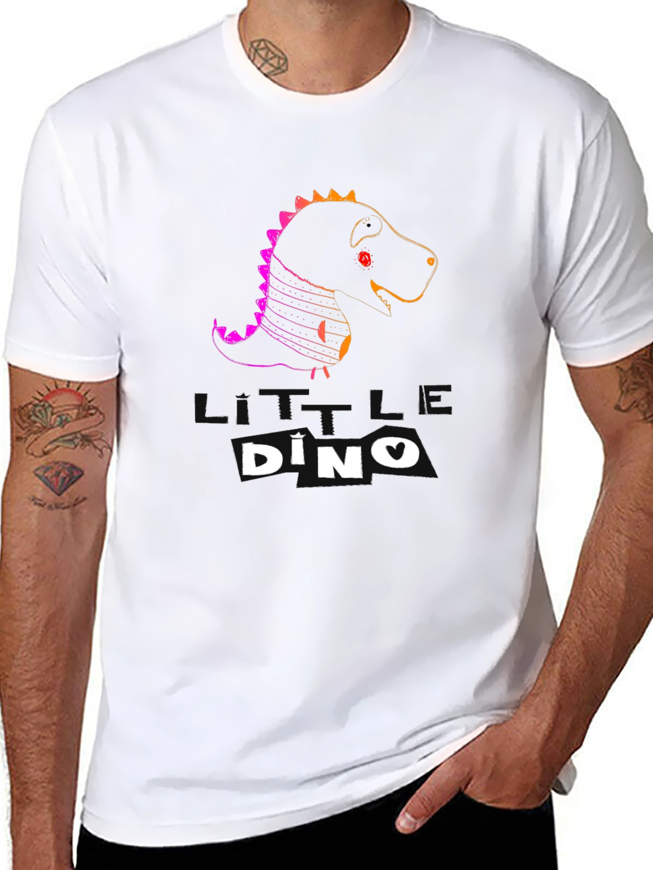 Cute Dinosaur Graphic Tee