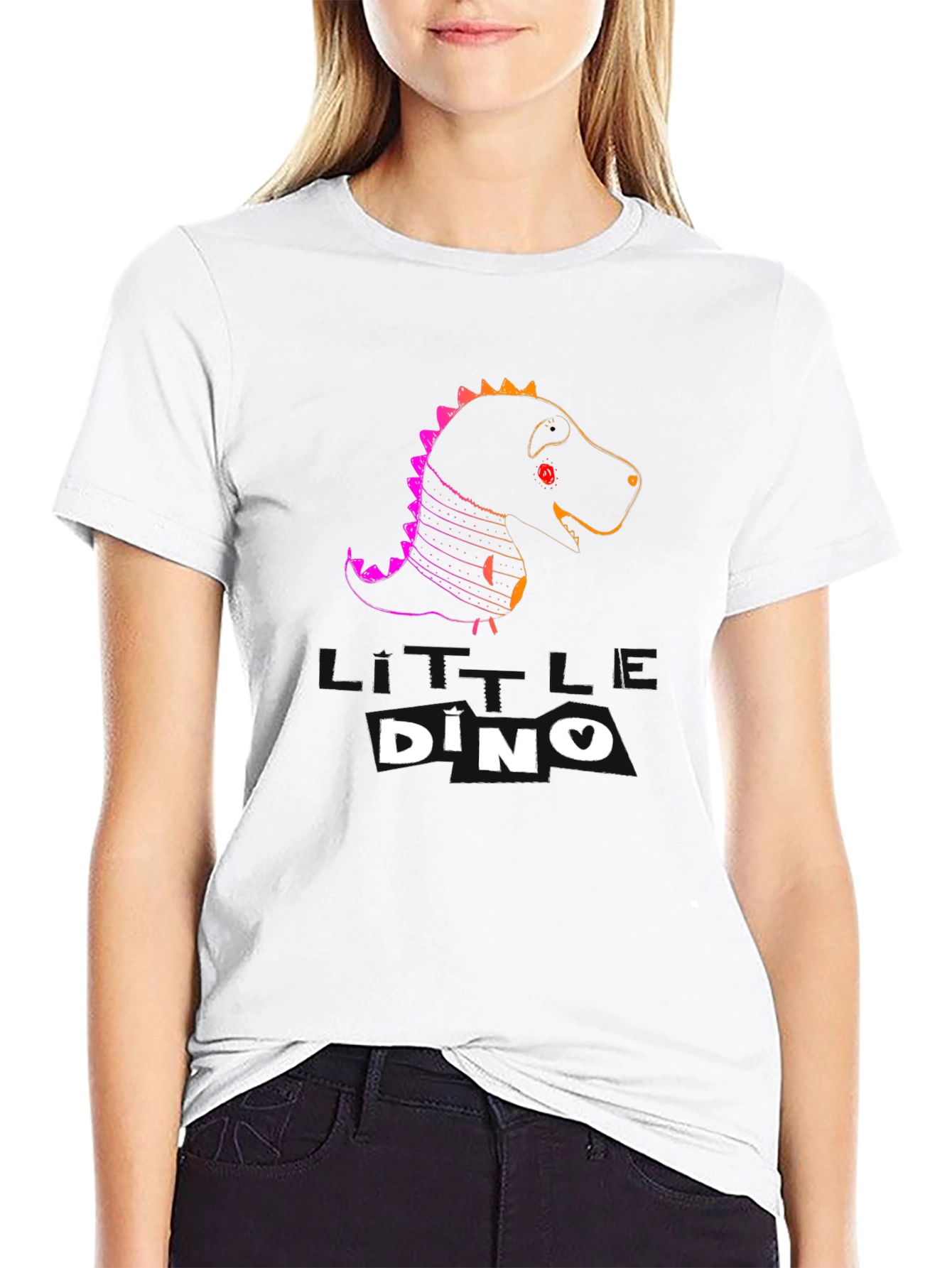 Cute Dinosaur Graphic Tee