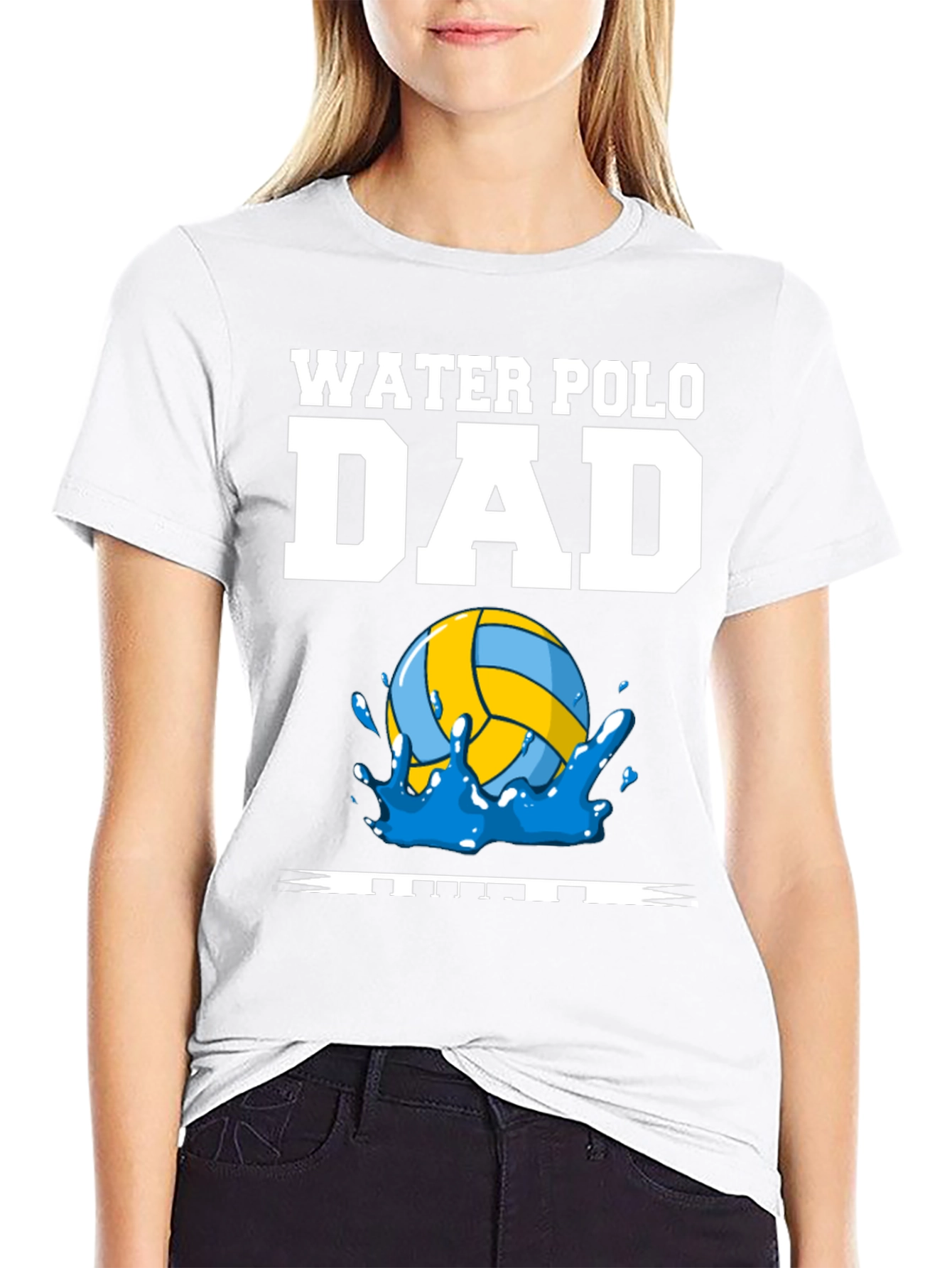 Water Polo Dad Graphic T-Shirt
