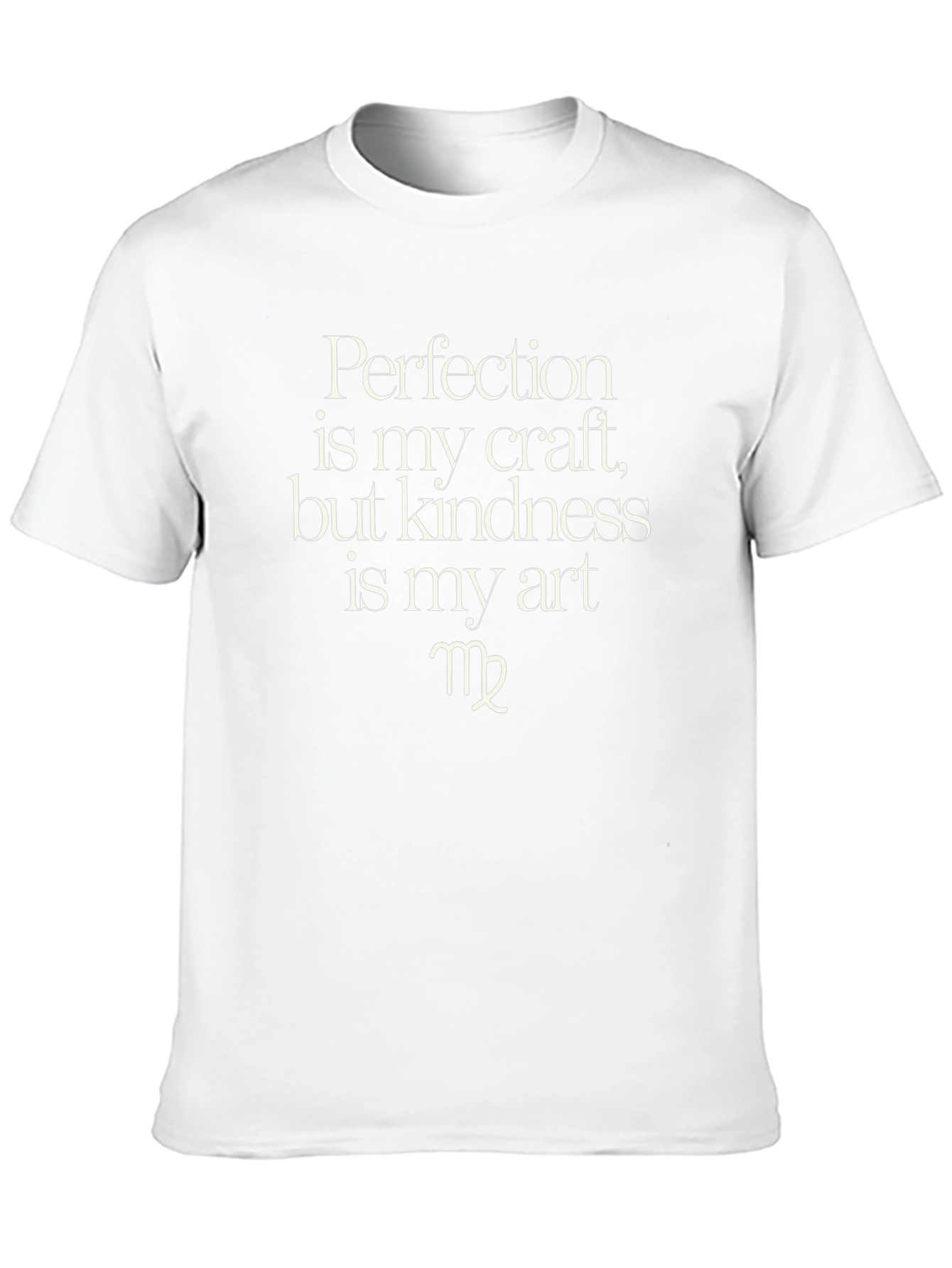 Perfection Craft Kindness Art Black T-Shirt