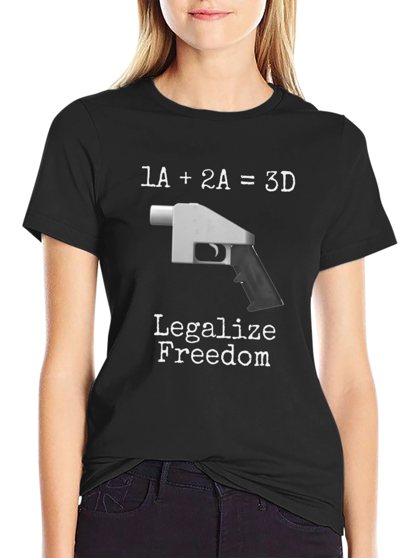 Legalize Freedom 3D Printed Tee