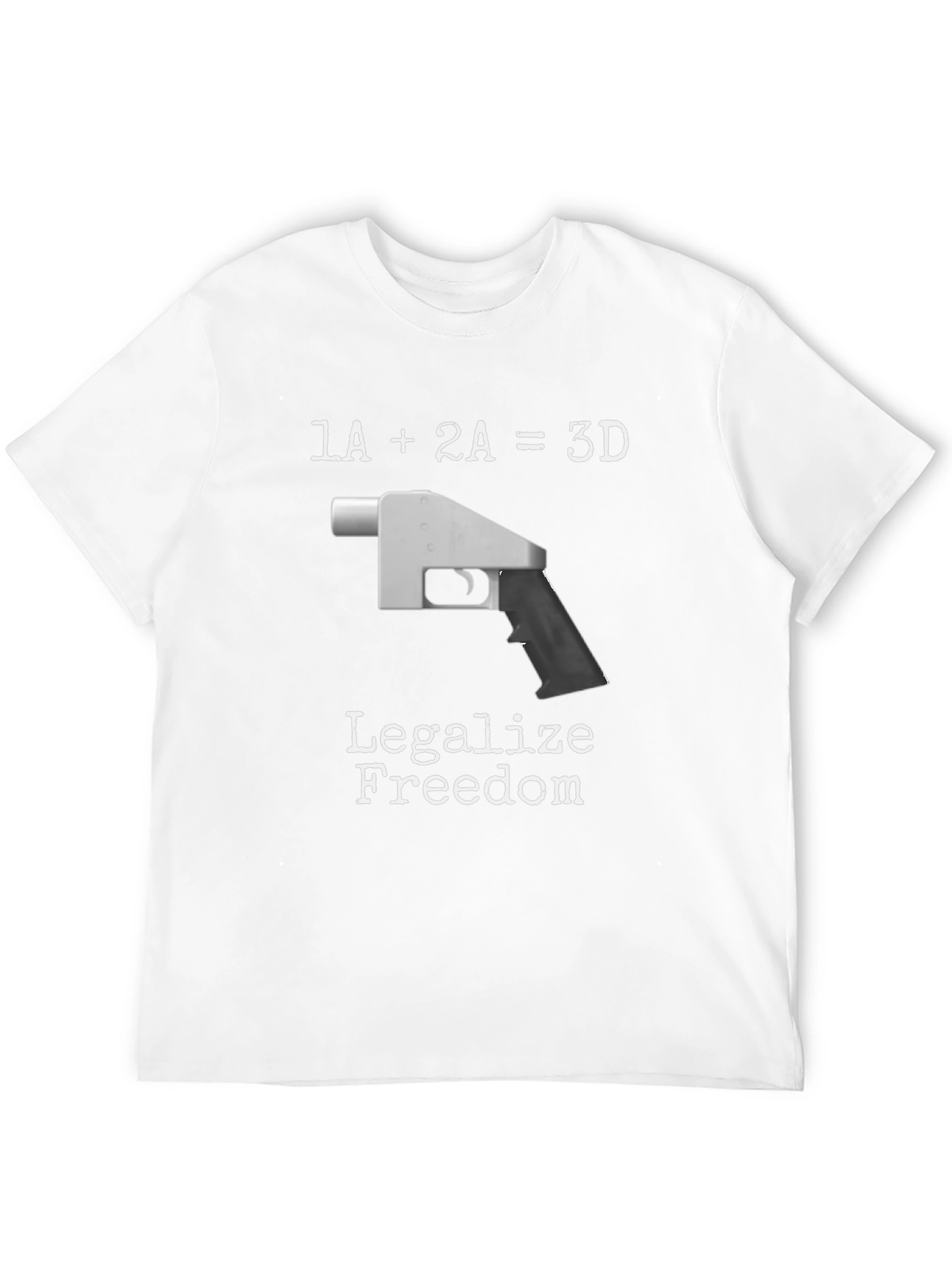 Legalize Freedom 3D Printed Tee