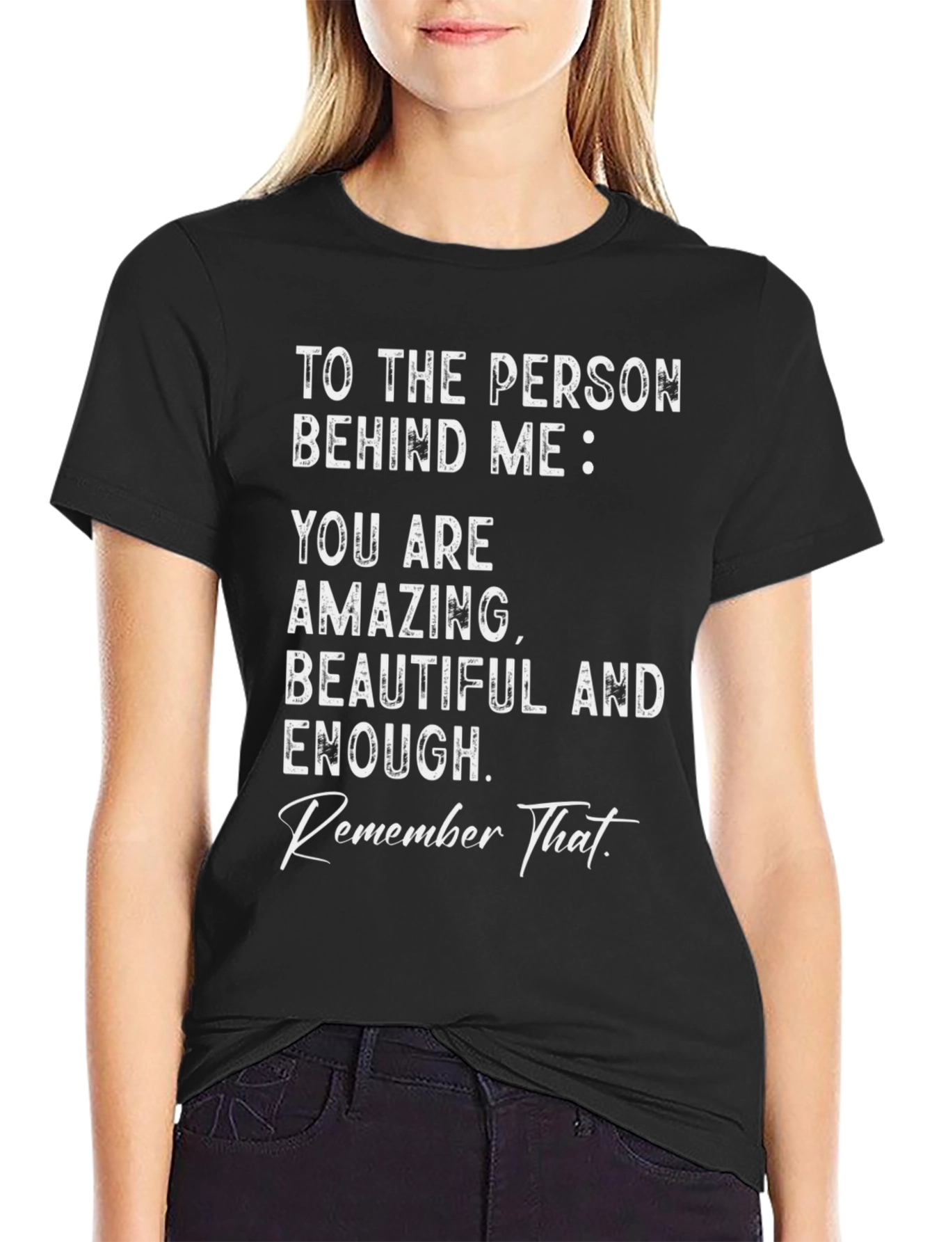 Inspirational Graphic Tee - You Are Amazing