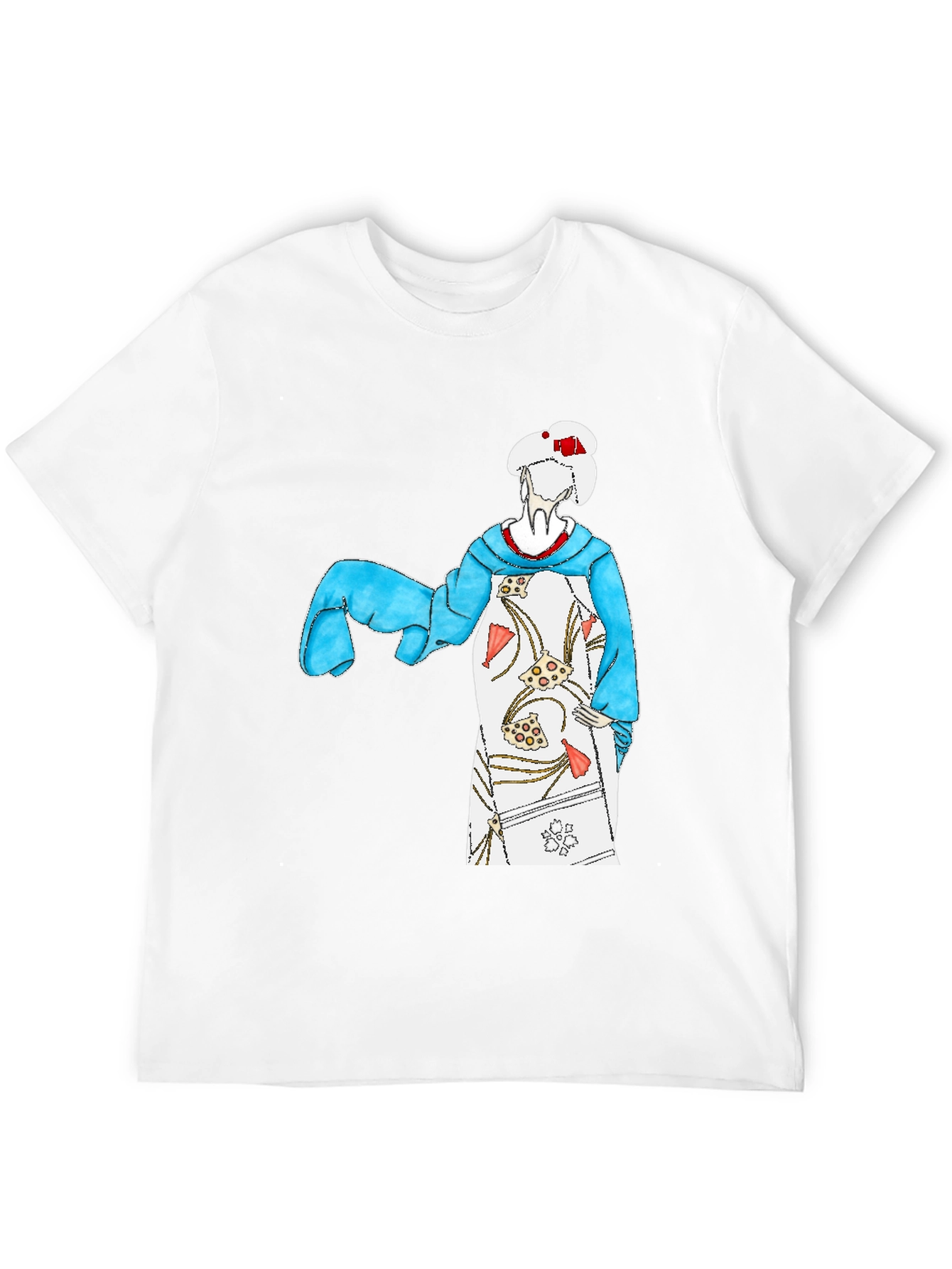 Geisha Graphic Tee - Black Cotton T-Shirt