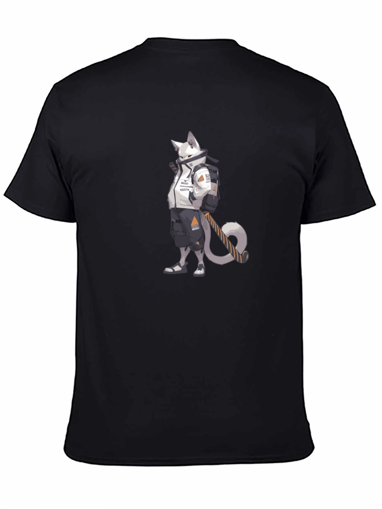 Cyberpunk Cat T-Shirt - Urban Style Tee