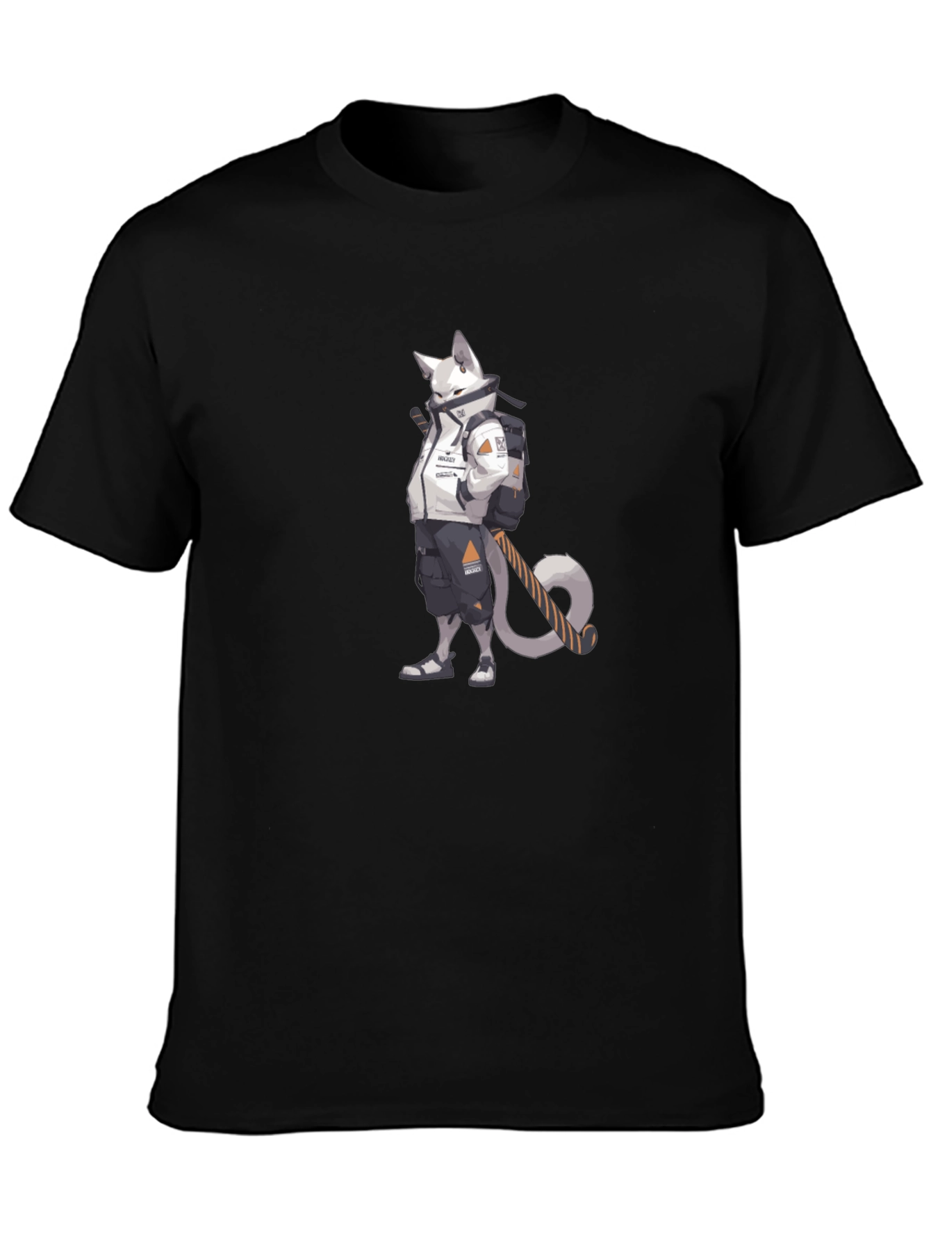 Cyberpunk Cat T-Shirt - Urban Style Tee