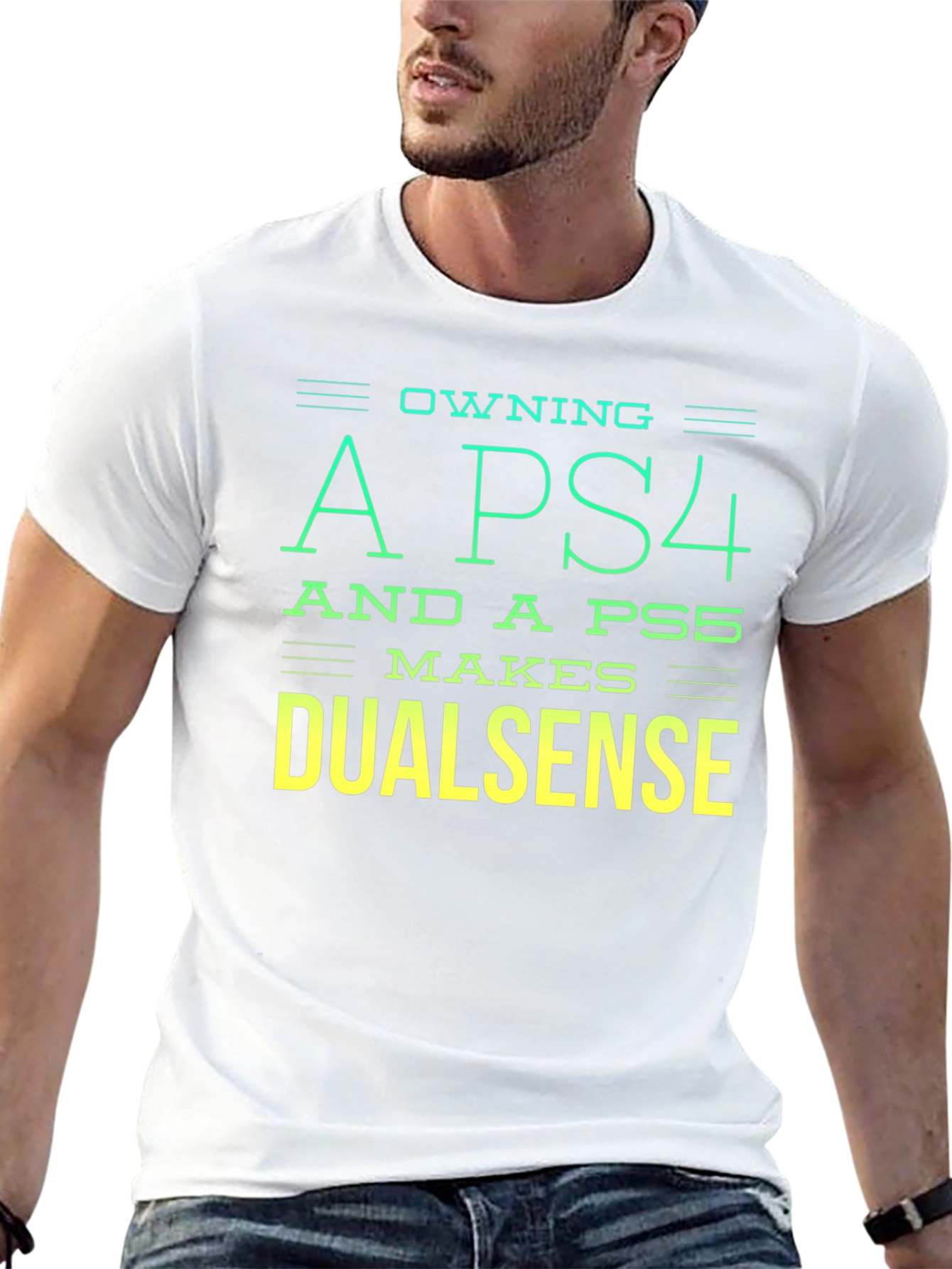 Owning A PS4 & PS5 Makes Dualsense T-Shirt