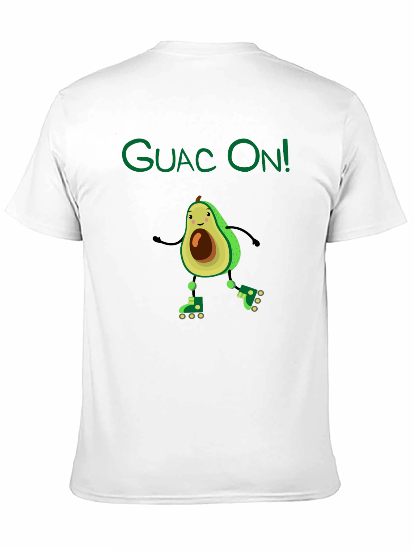 Guac On! Avocado Roller Skate Graphic Tee