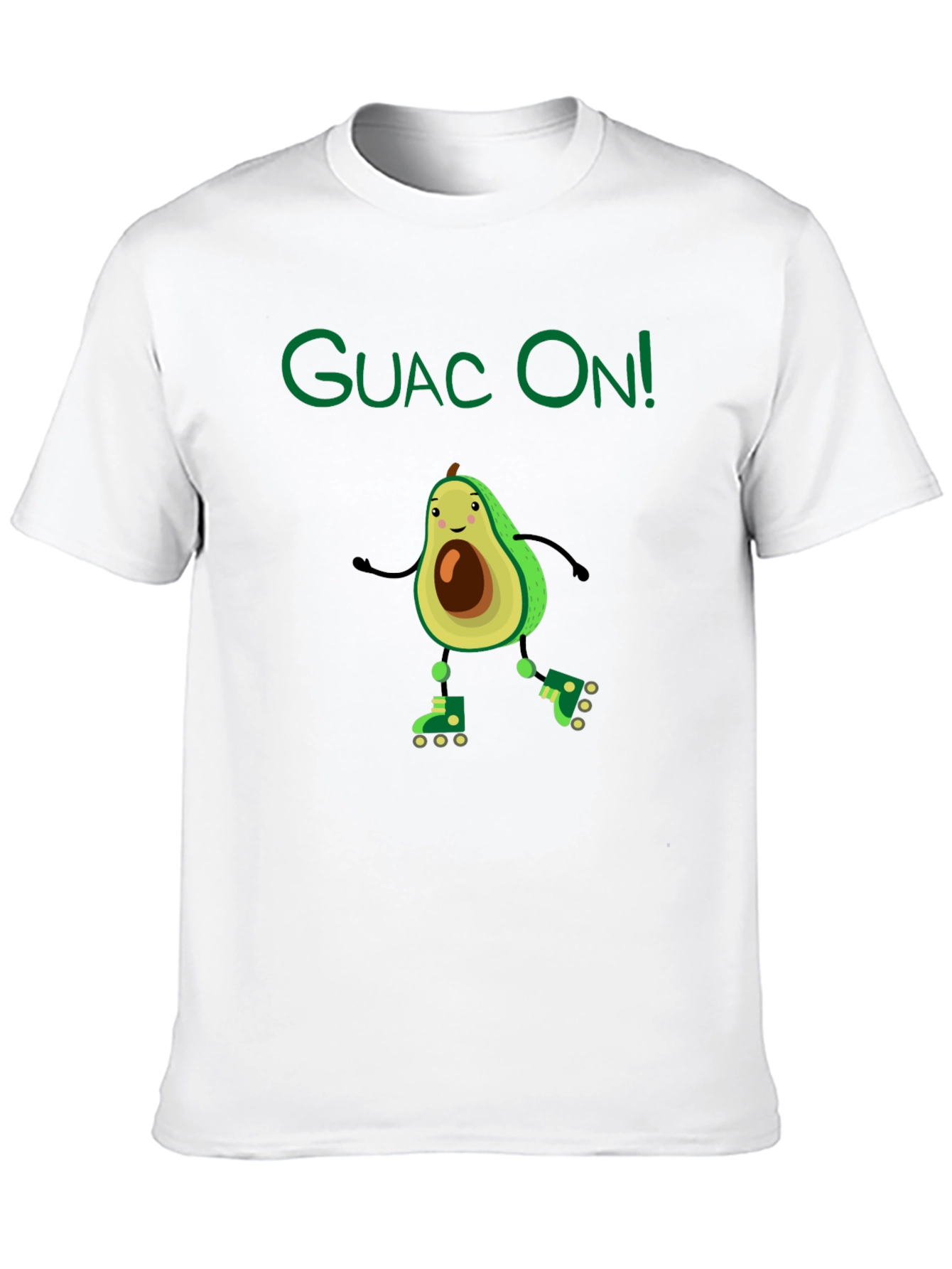 Guac On! Avocado Roller Skate Graphic Tee