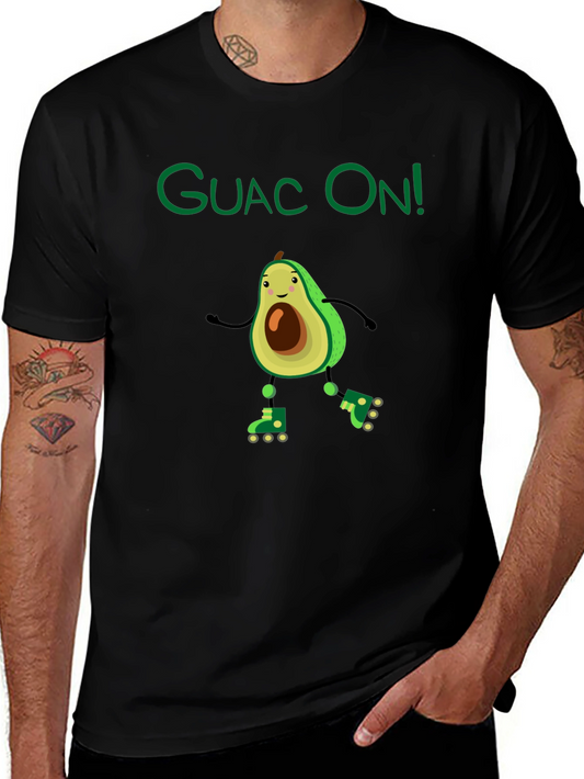 Guac On! Avocado Roller Skate Graphic Tee