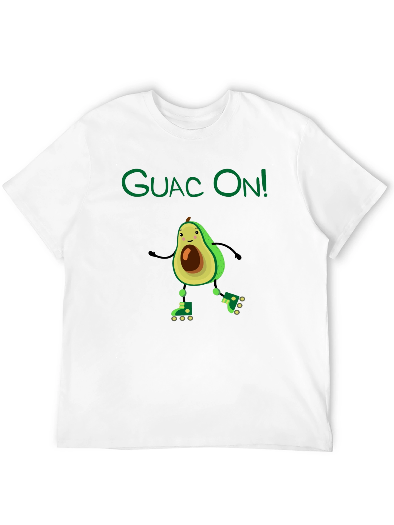 Guac On! Avocado Roller Skate Graphic Tee