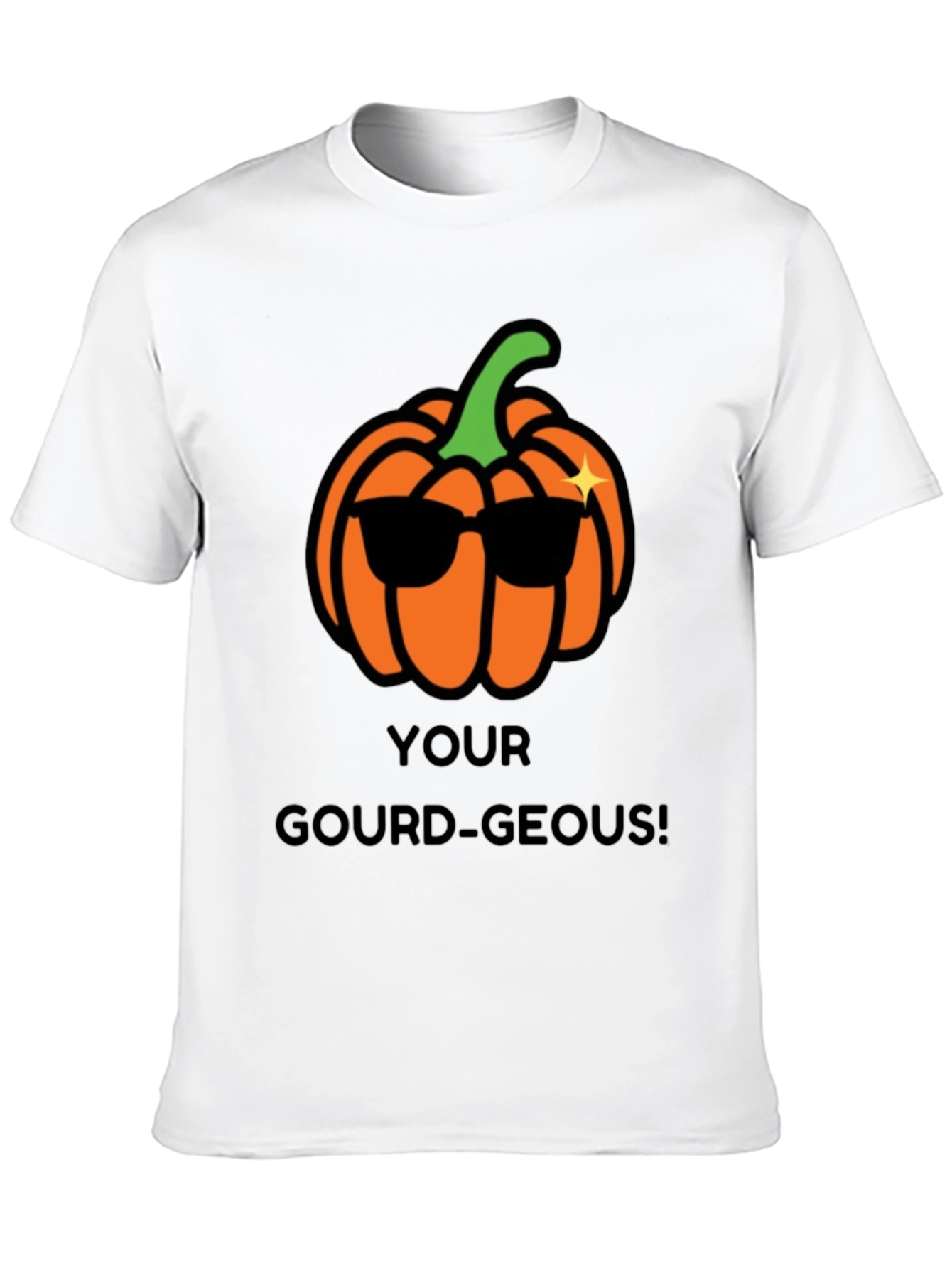 Your Gourd-Geous Halloween T-Shirt