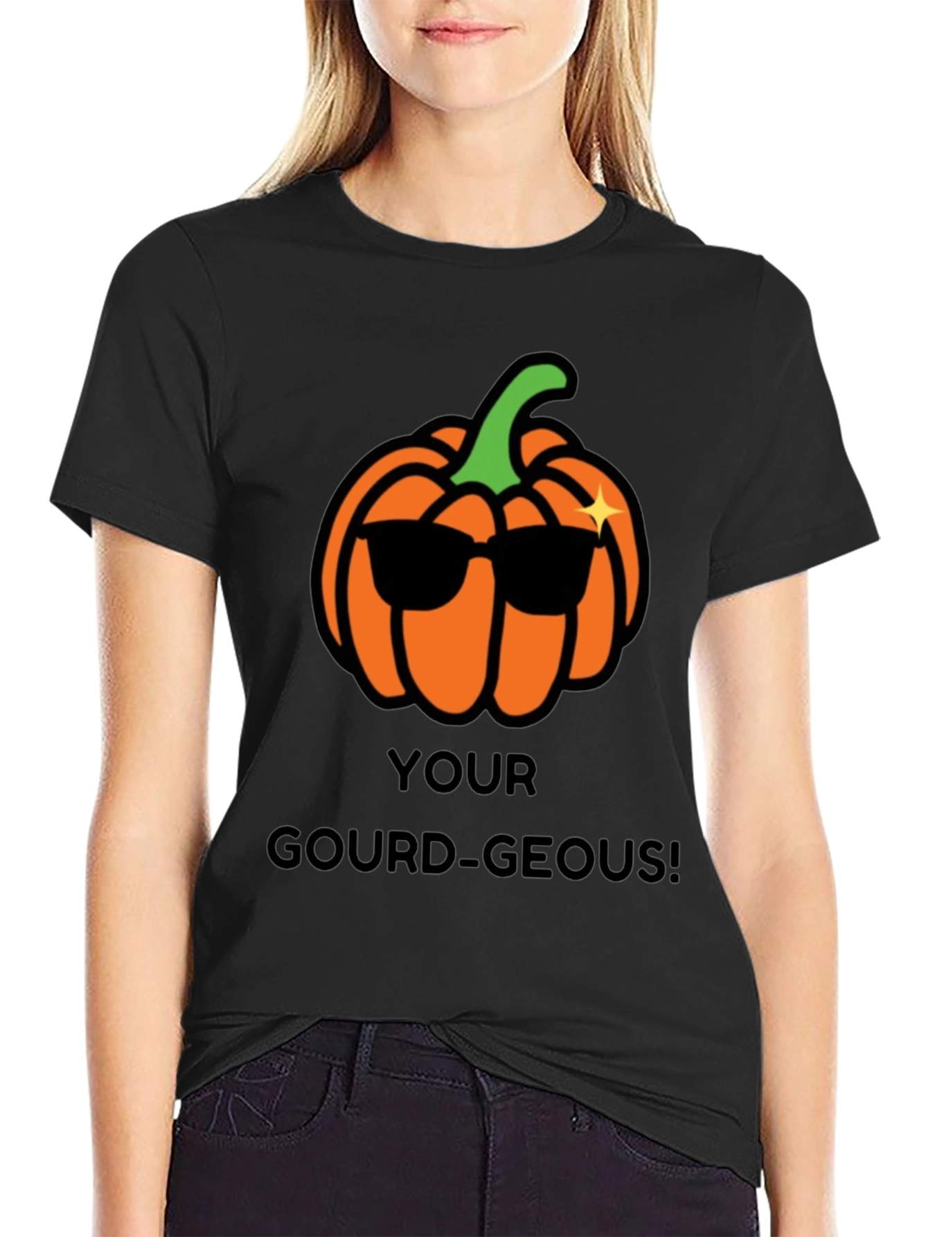 Your Gourd-Geous Halloween T-Shirt