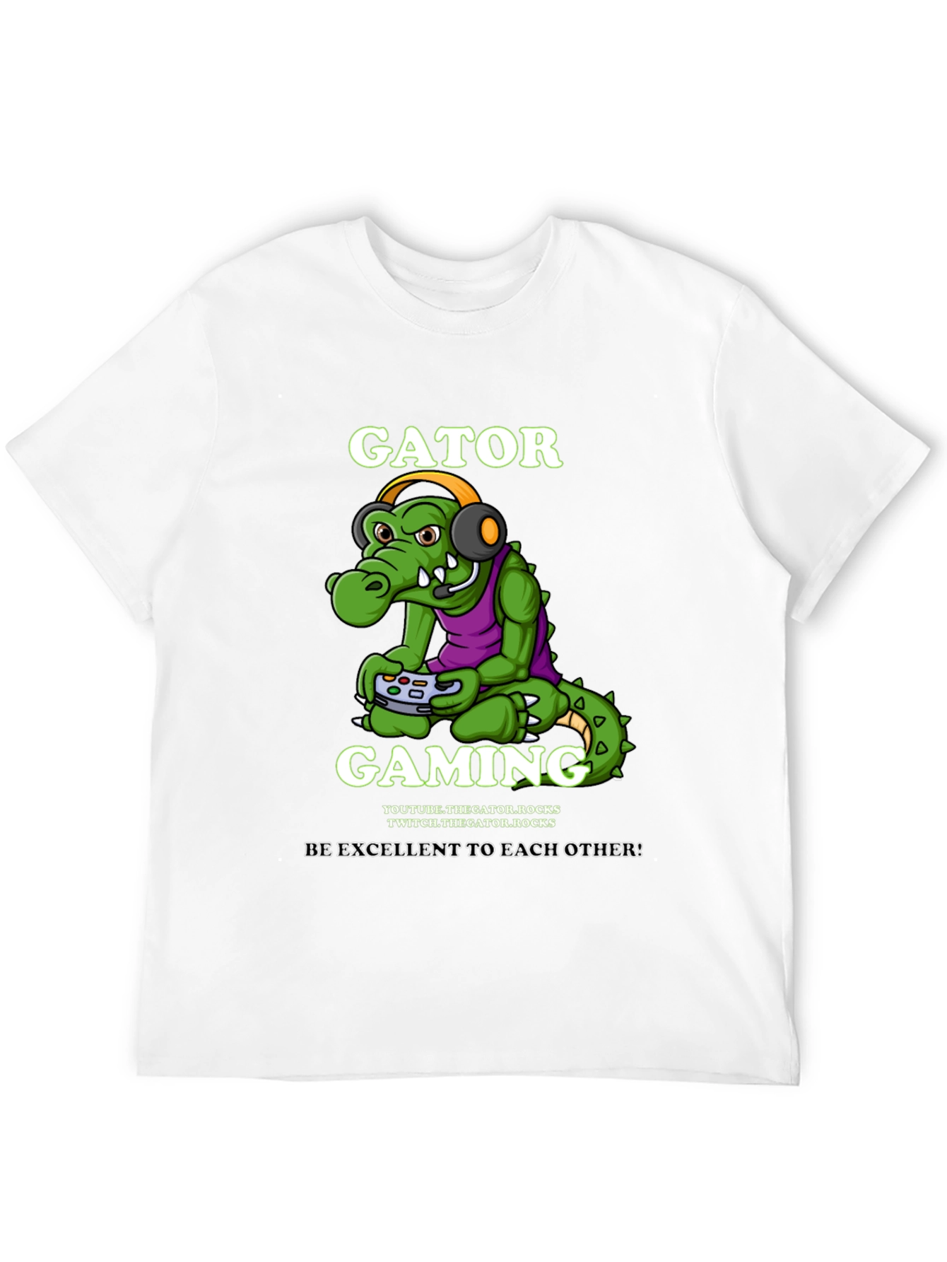 Gator Gaming Black T-Shirt