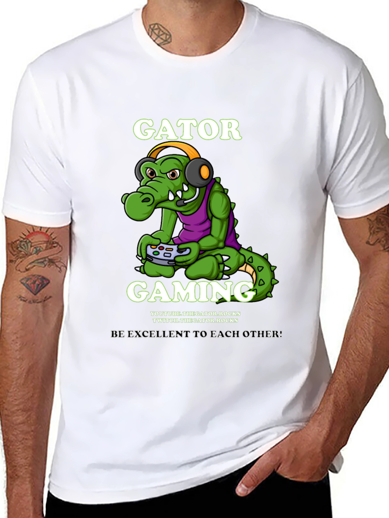 Gator Gaming Black T-Shirt