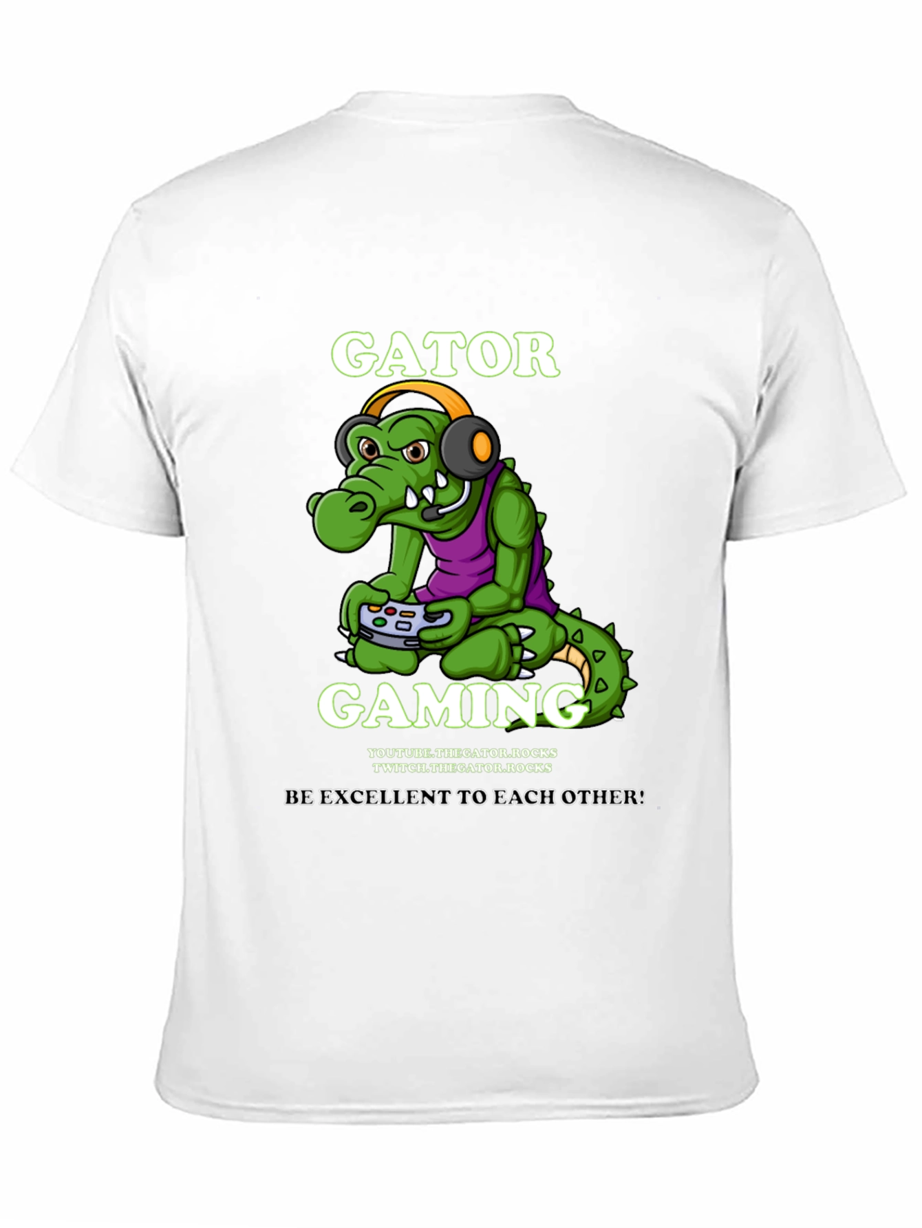 Gator Gaming Black T-Shirt