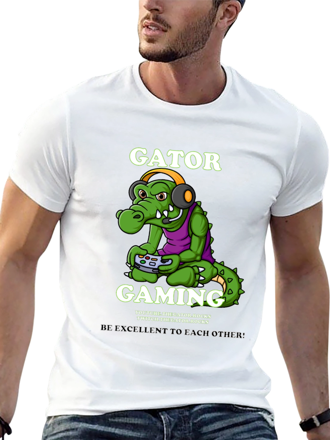 Gator Gaming Black T-Shirt