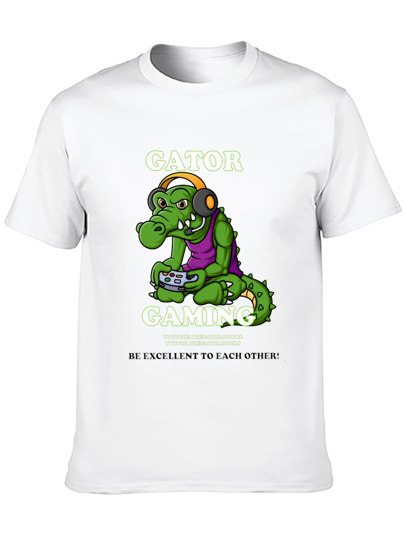 Gator Gaming Black T-Shirt