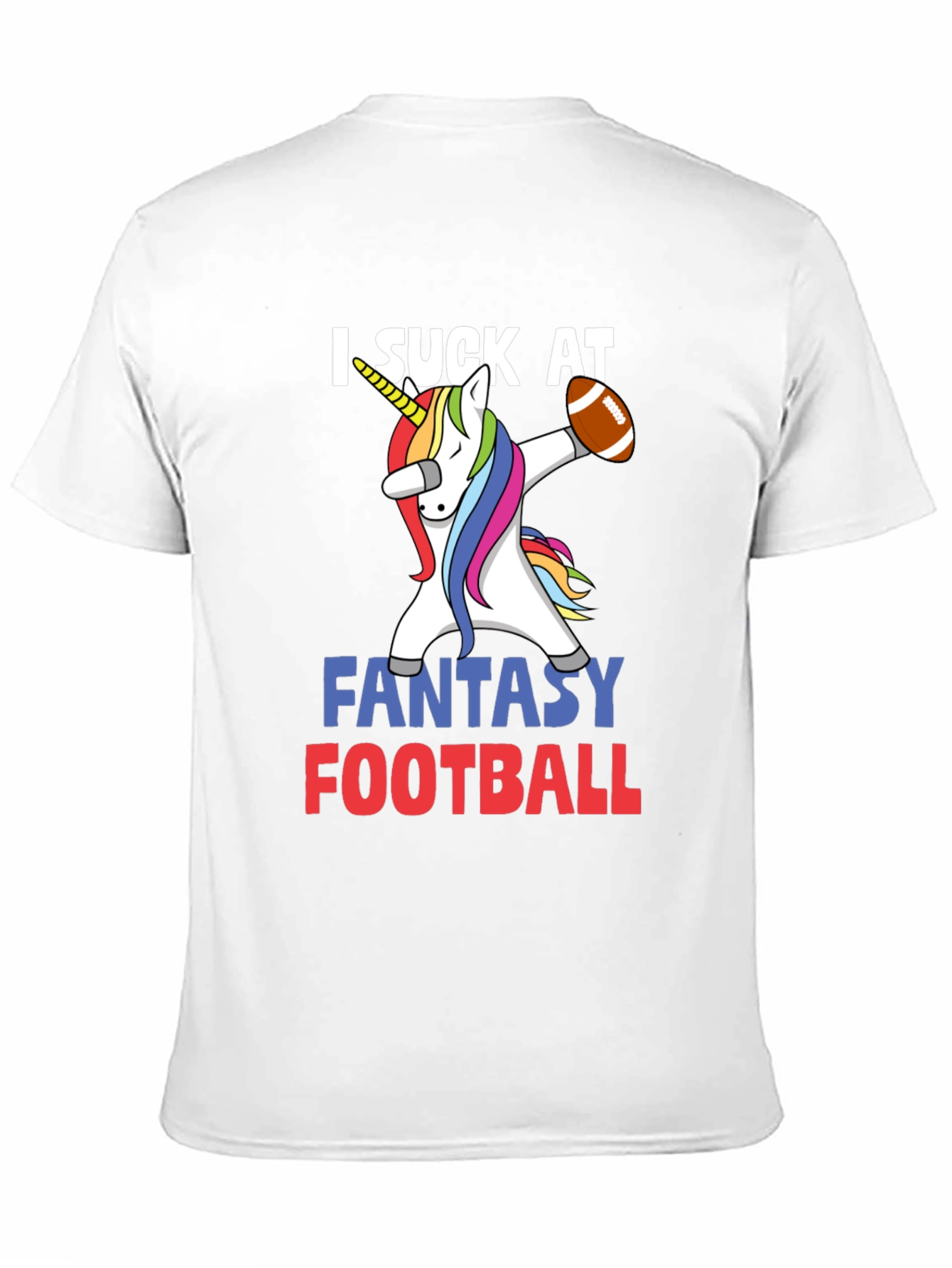Funny Unicorn Fantasy Football T-Shirt