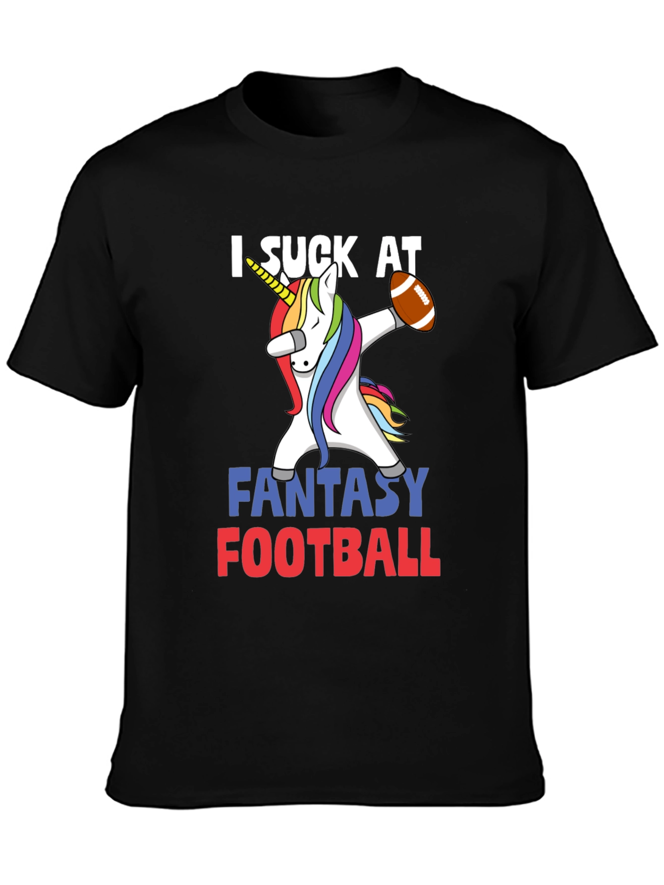 Funny Unicorn Fantasy Football T-Shirt
