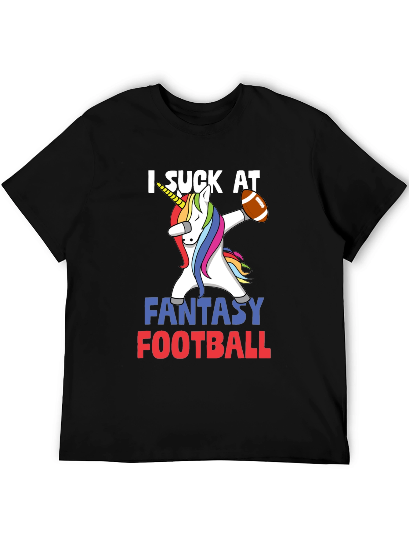 Funny Unicorn Fantasy Football T-Shirt