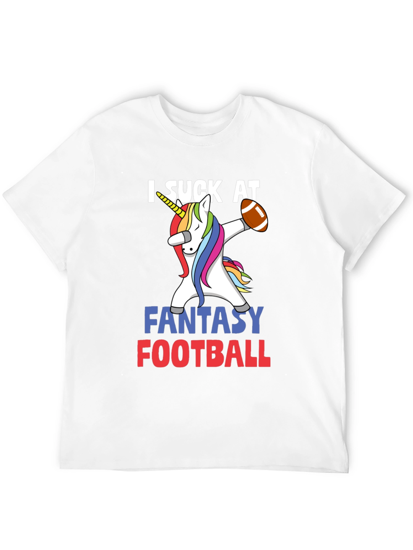 Funny Unicorn Fantasy Football T-Shirt