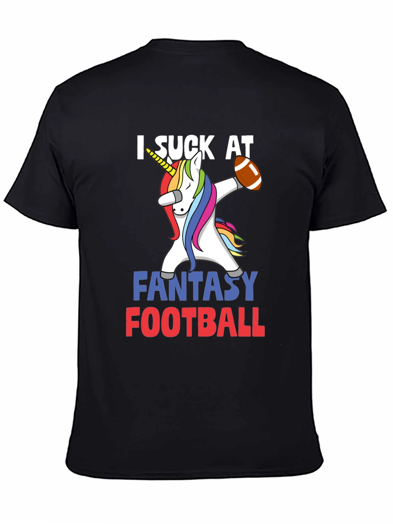 Funny Unicorn Fantasy Football T-Shirt