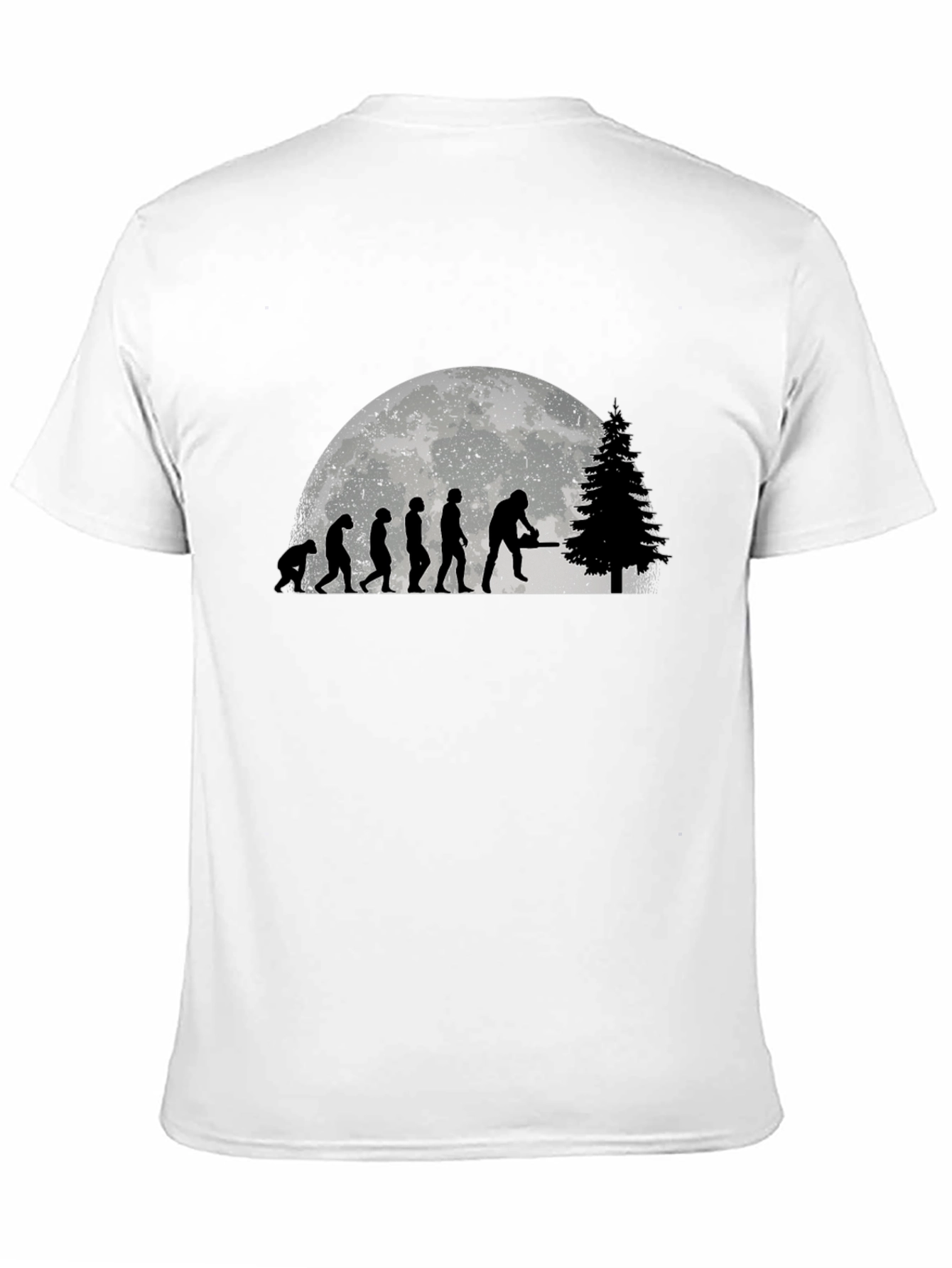 Lumberjack Evolution Black Graphic T-Shirt