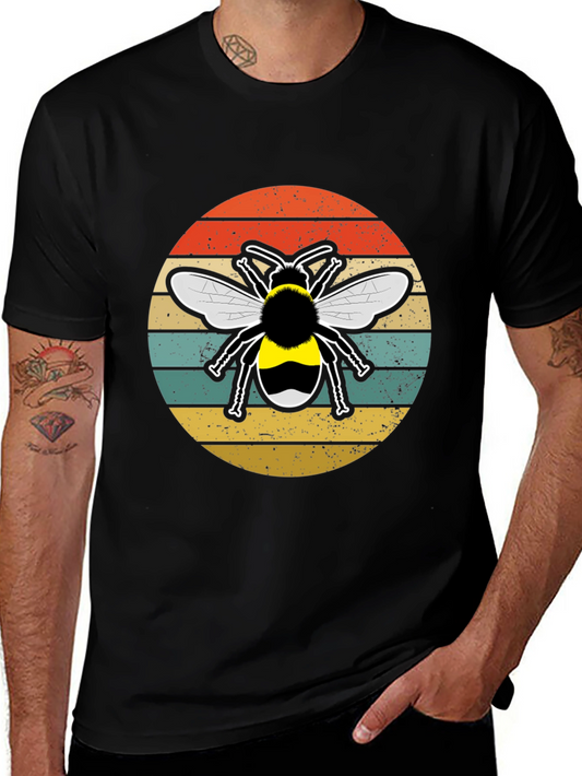 Retro Bee Graphic Tee - Unisex