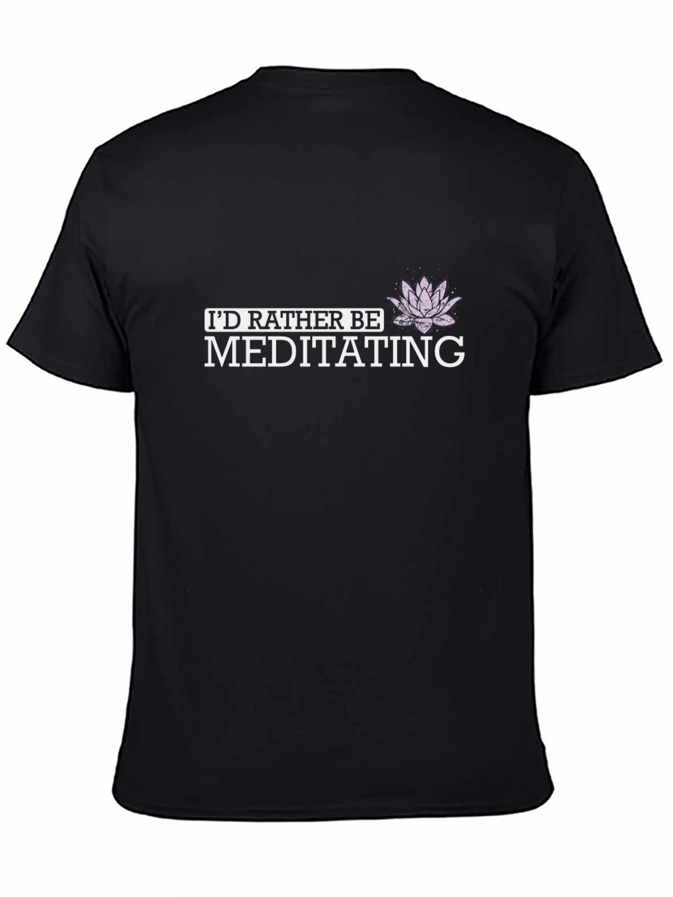Meditating Graphic T-Shirt:  Relax and Rejuvenate