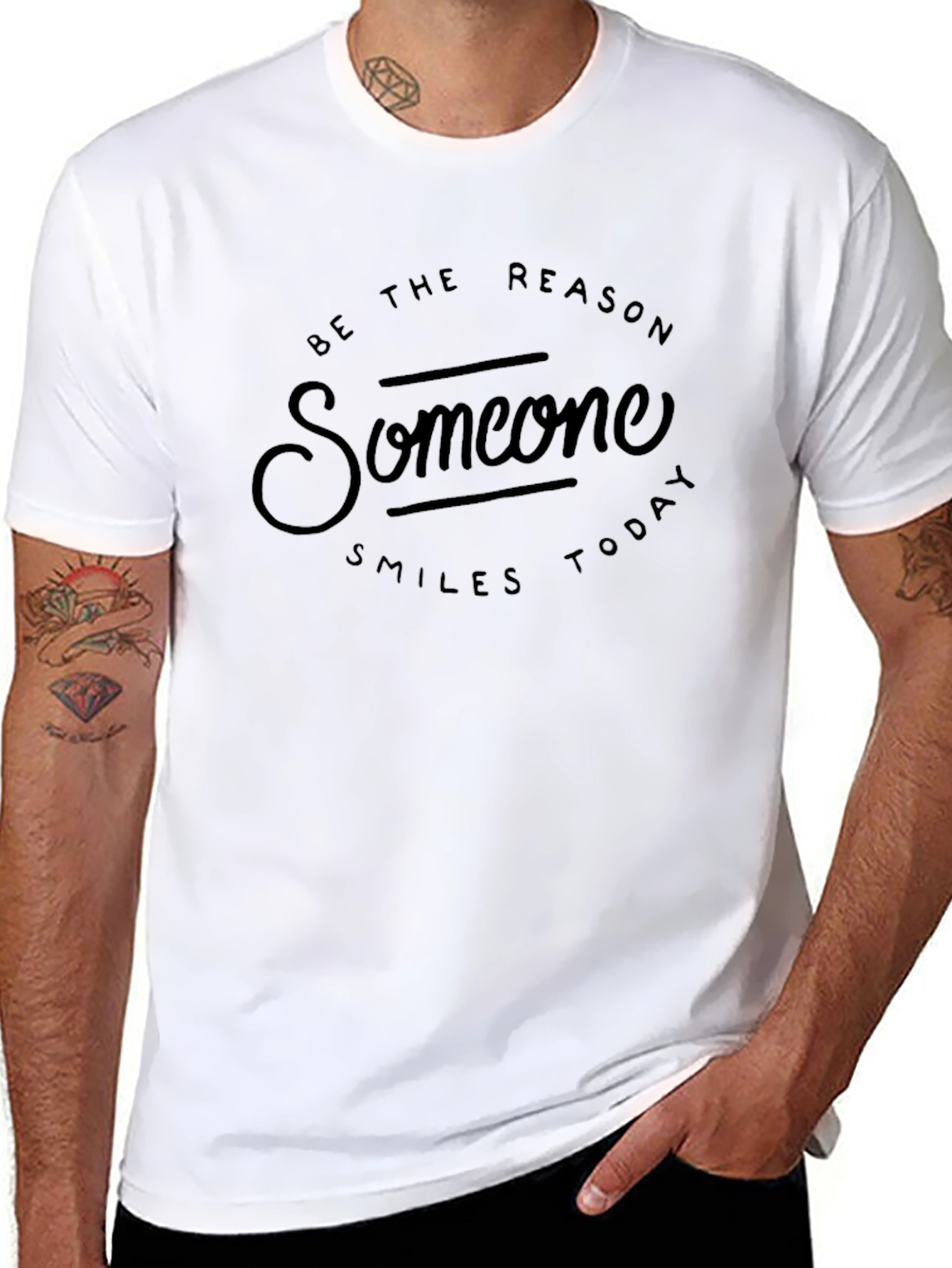 Be the Reason Someone Smiles Today Graphic Tee