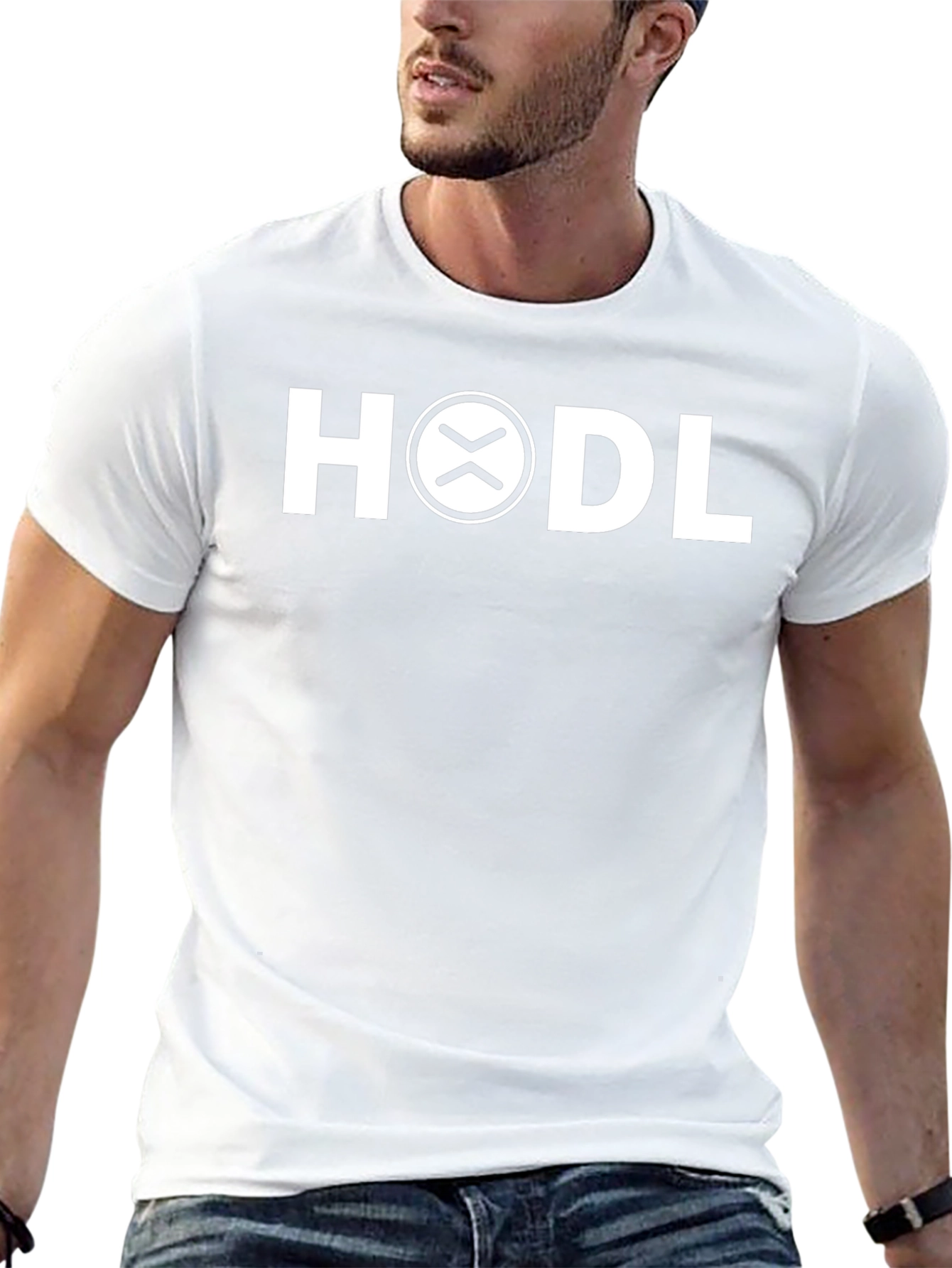HODL Crypto T-Shirt - Bitcoin Blockchain Investor Tee