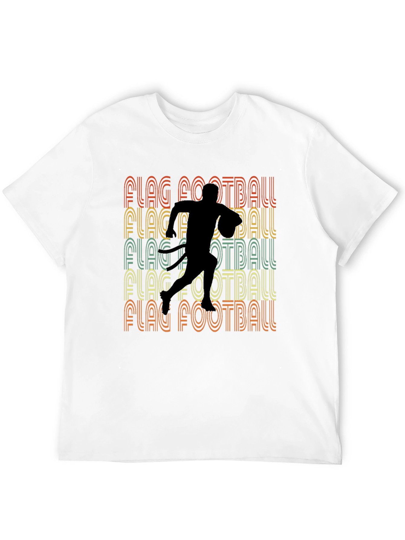 Retro Flag Football T-Shirt - Sportswear