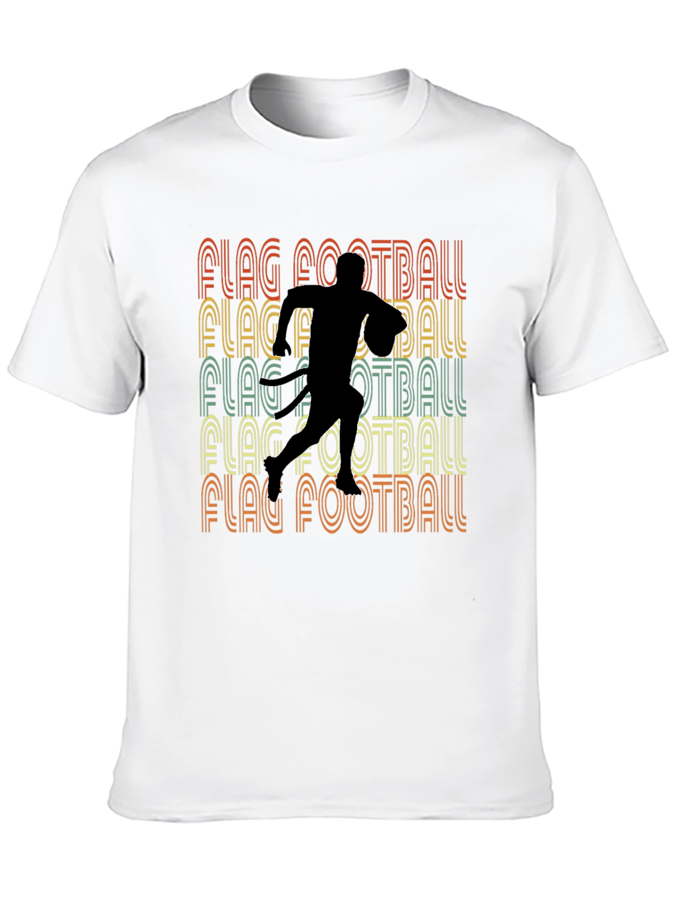 Retro Flag Football T-Shirt - Sportswear