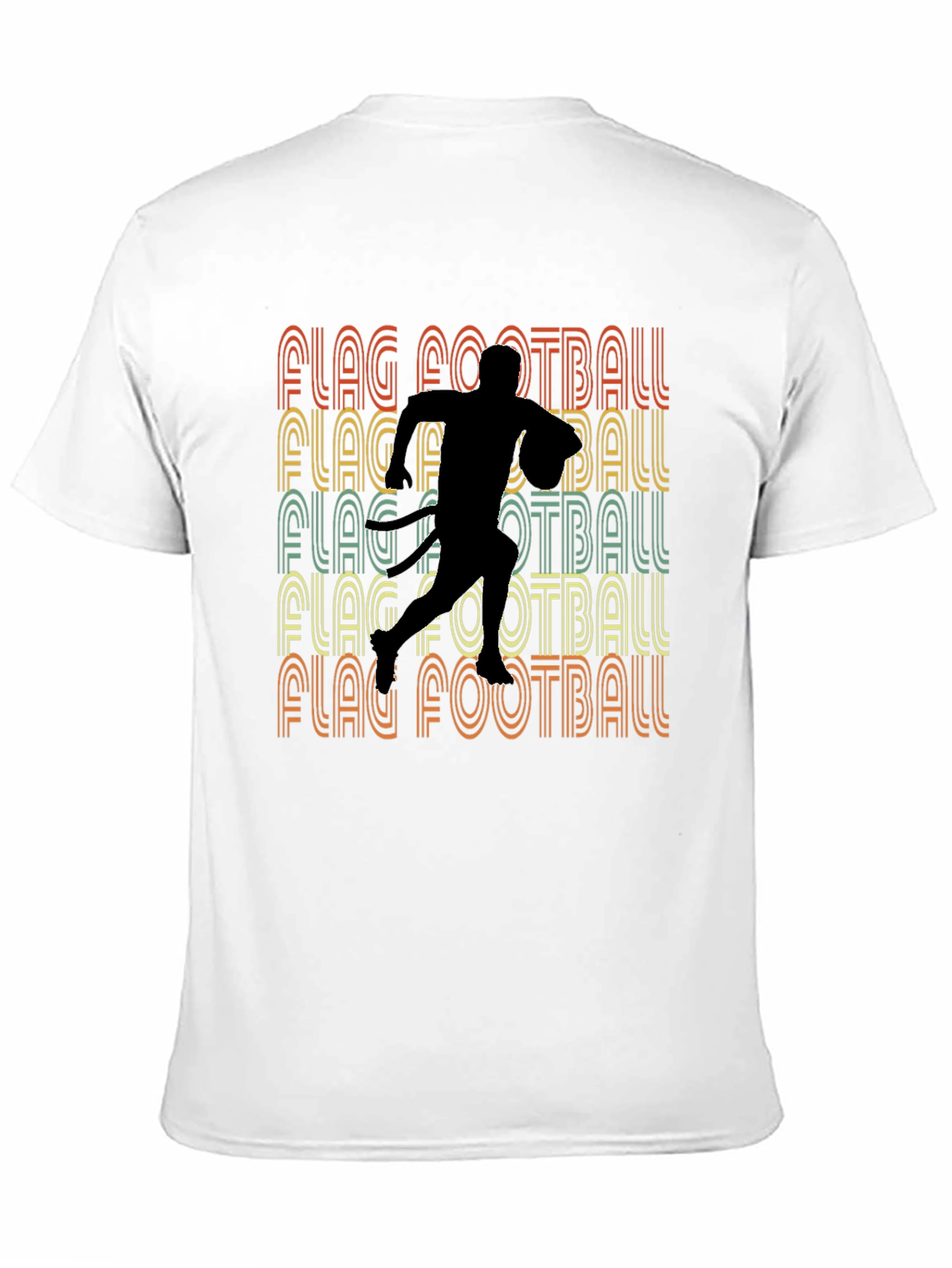 Retro Flag Football T-Shirt - Sportswear