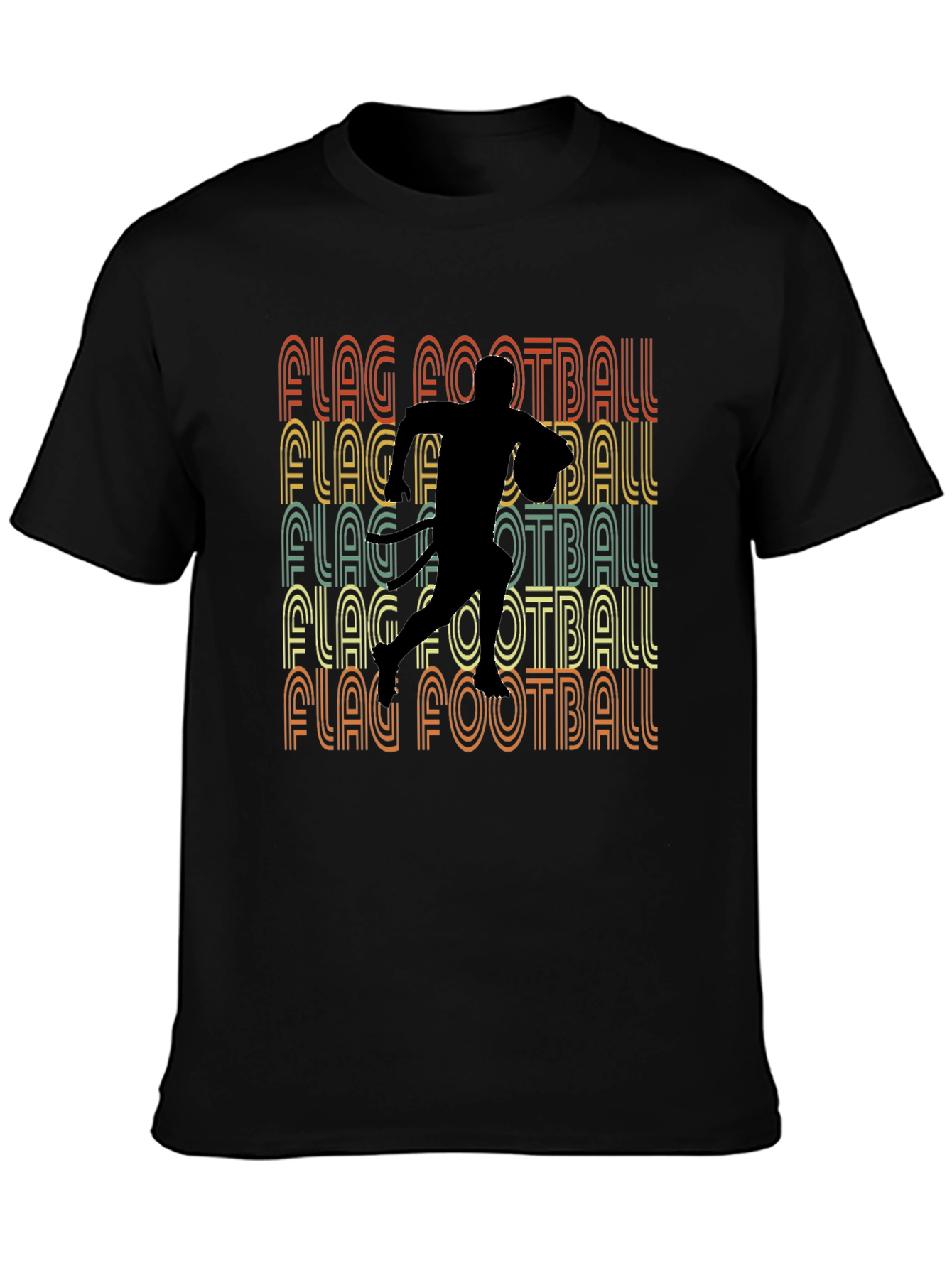 Retro Flag Football T-Shirt - Sportswear