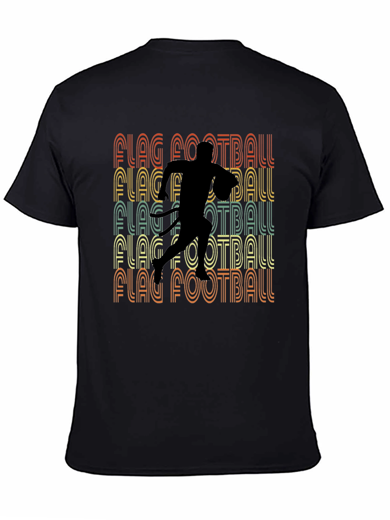Retro Flag Football T-Shirt - Sportswear